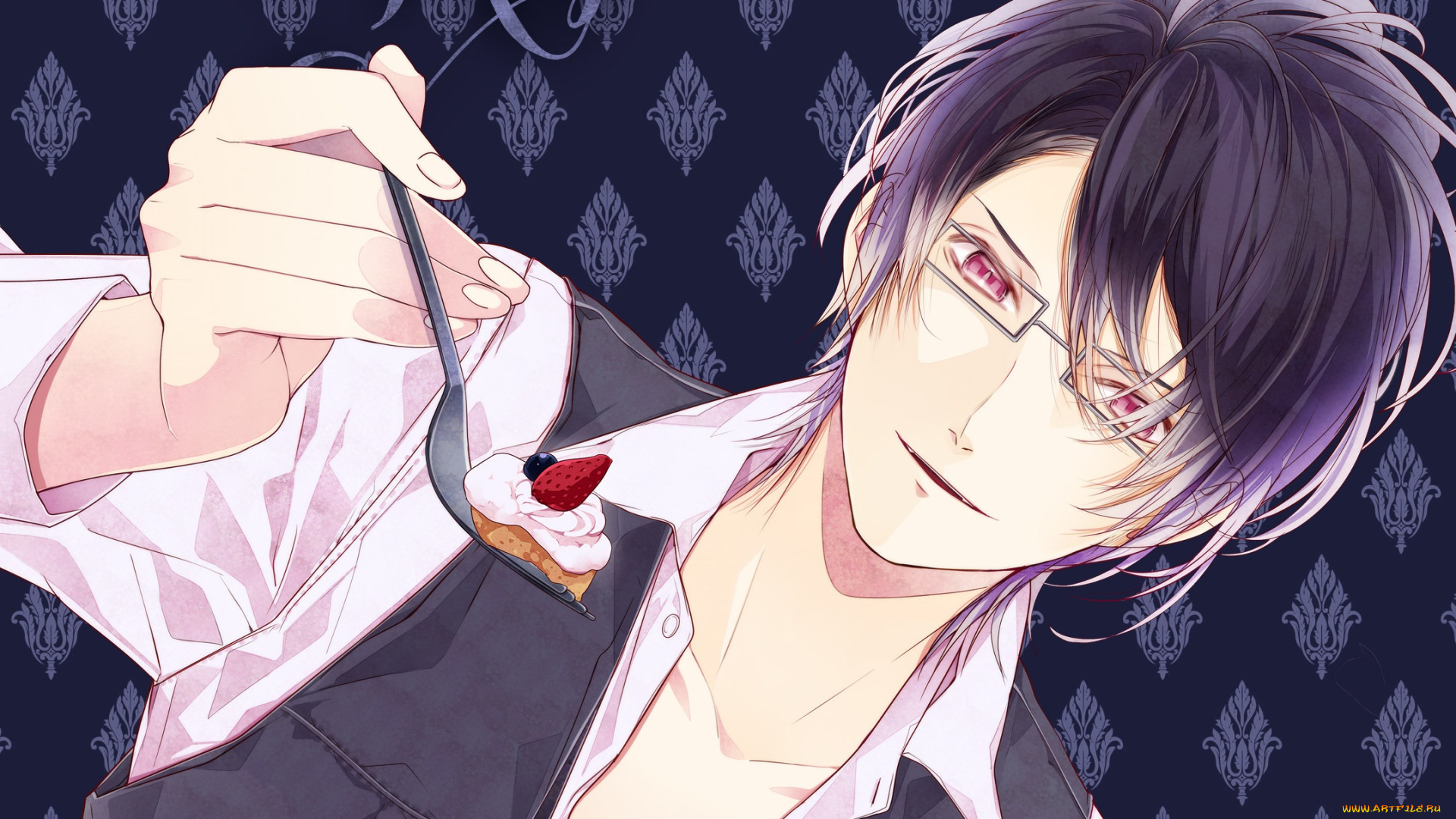 аниме, diabolik, lovers, вампир, сладость