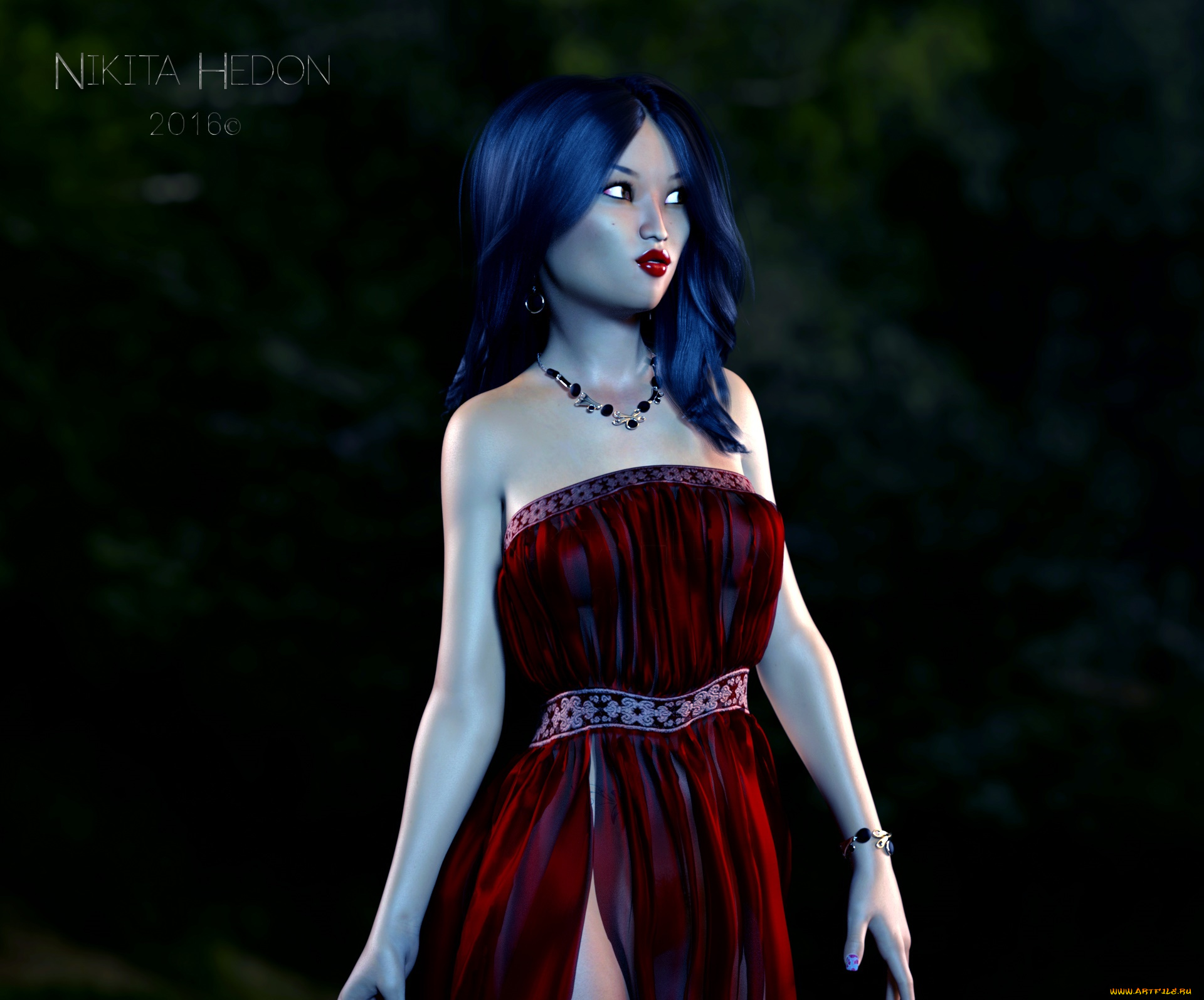 3д, графика, люди, , people, взгляд, фон, девушка