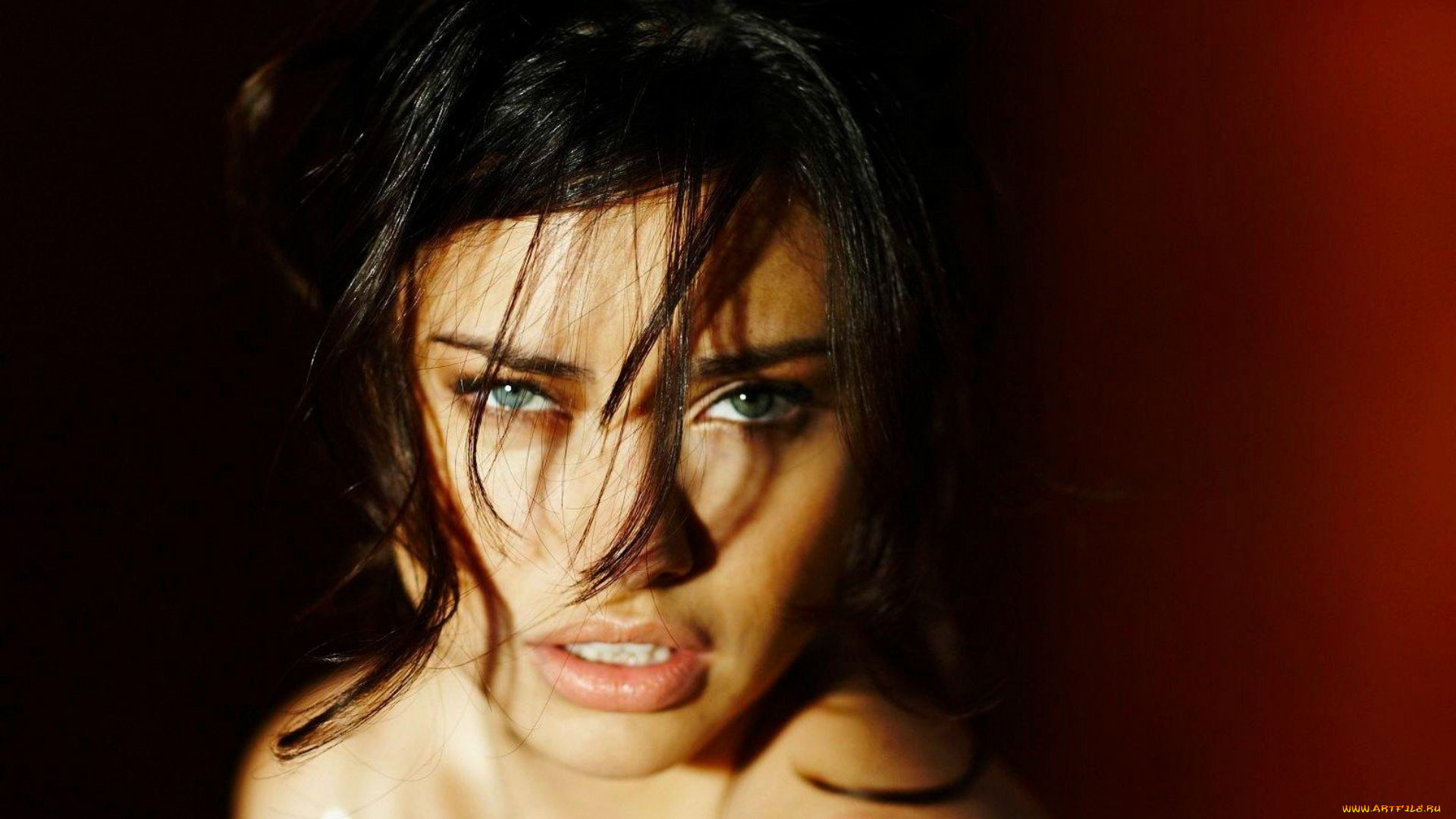 девушки, adriana, lima, адриана, лима, модель, лицо, пряди