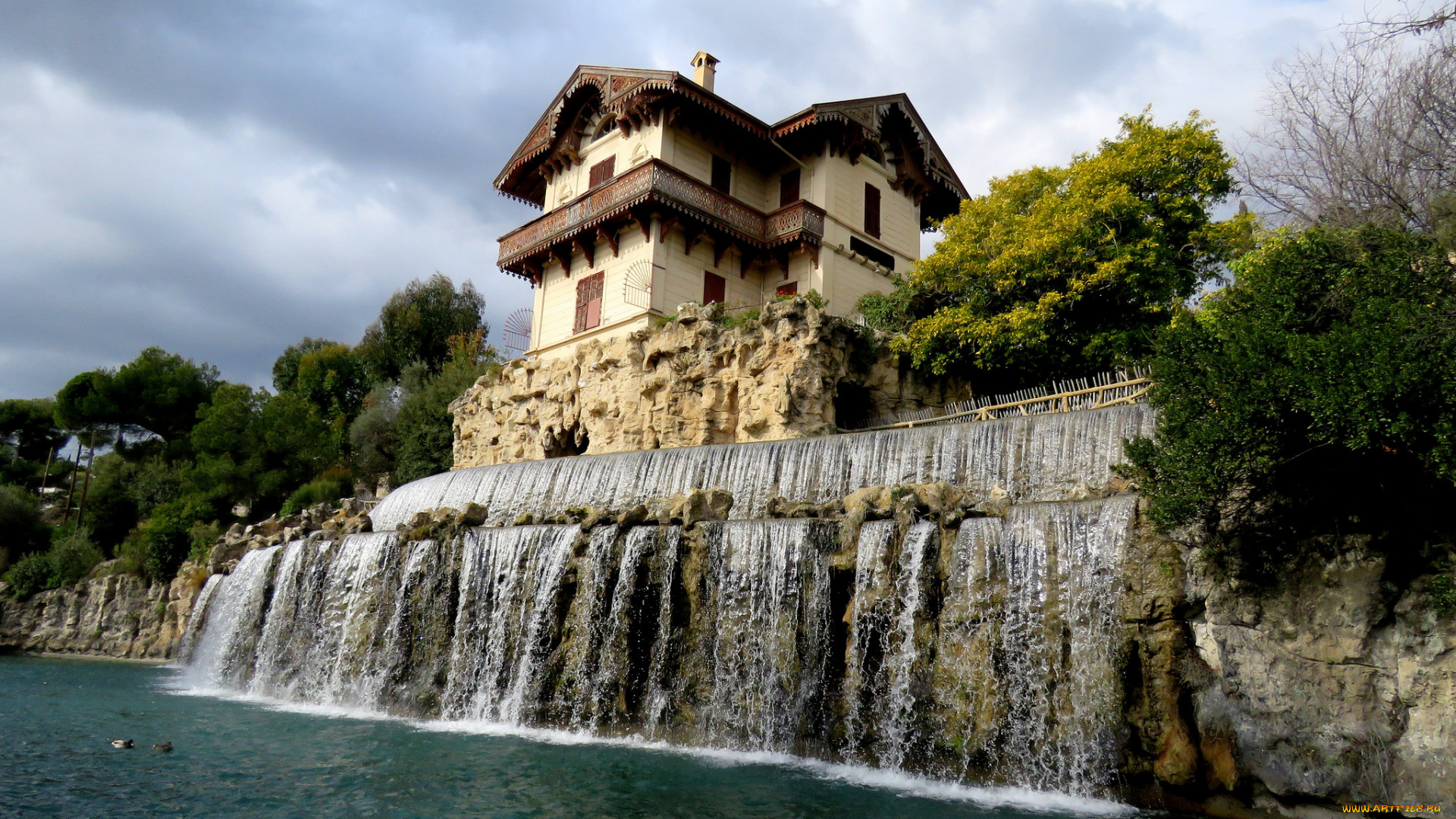 города, -, здания, , дома, вилла