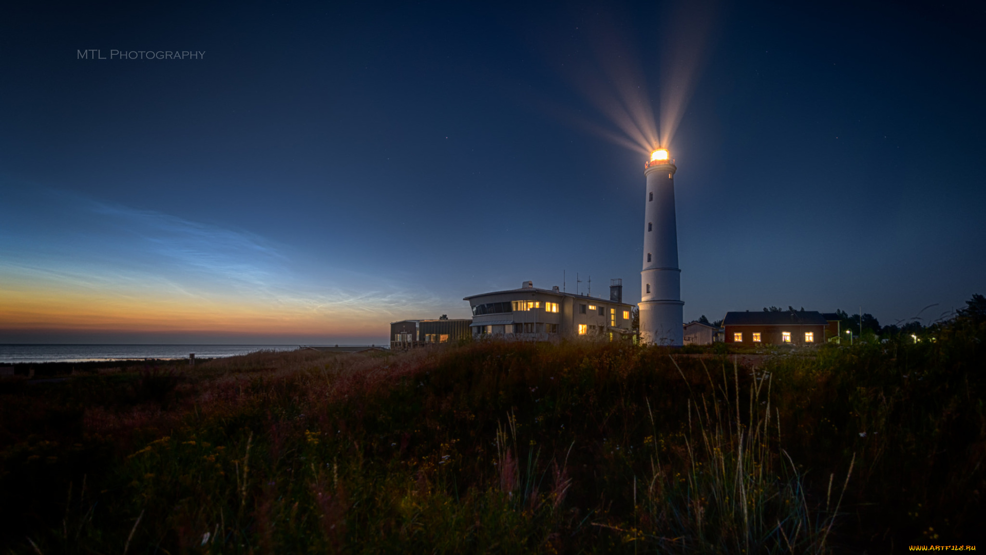 природа, маяки, маяк, ночь, море