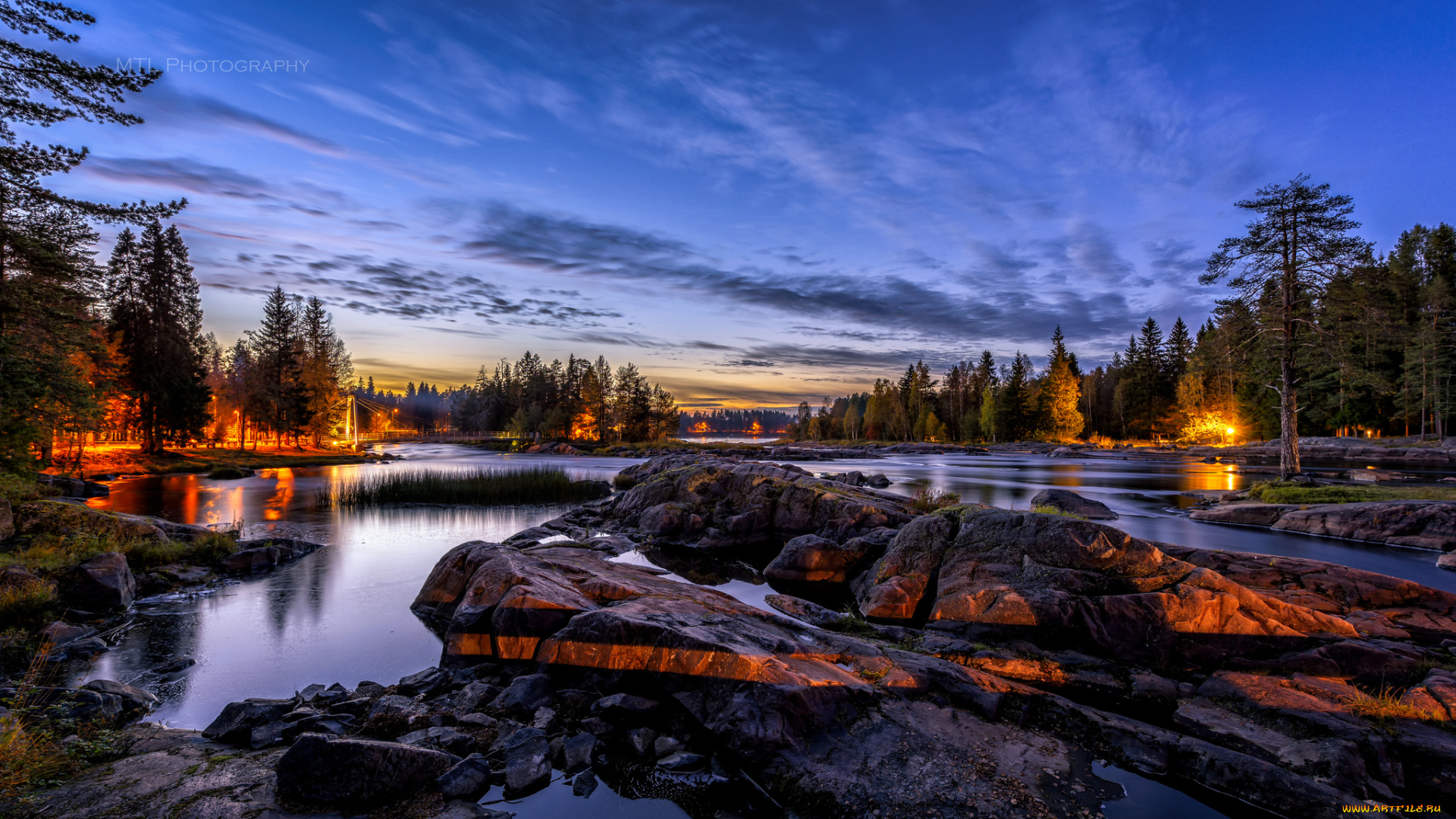 природа, реки, озера, лес, река