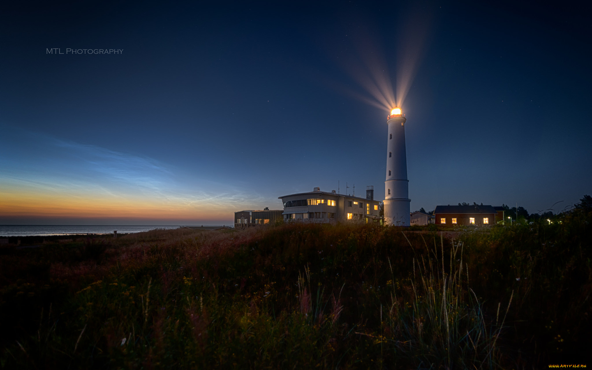 природа, маяки, маяк, ночь, море