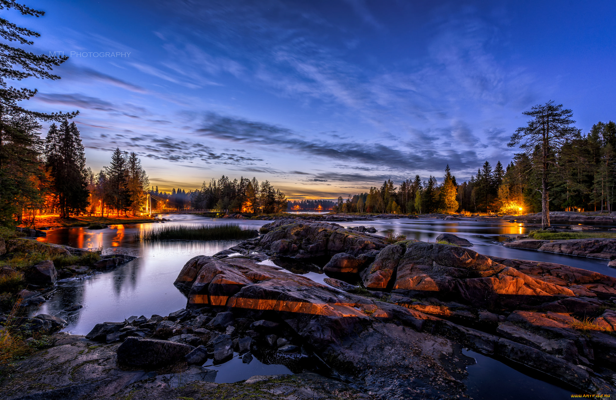 природа, реки, озера, лес, река