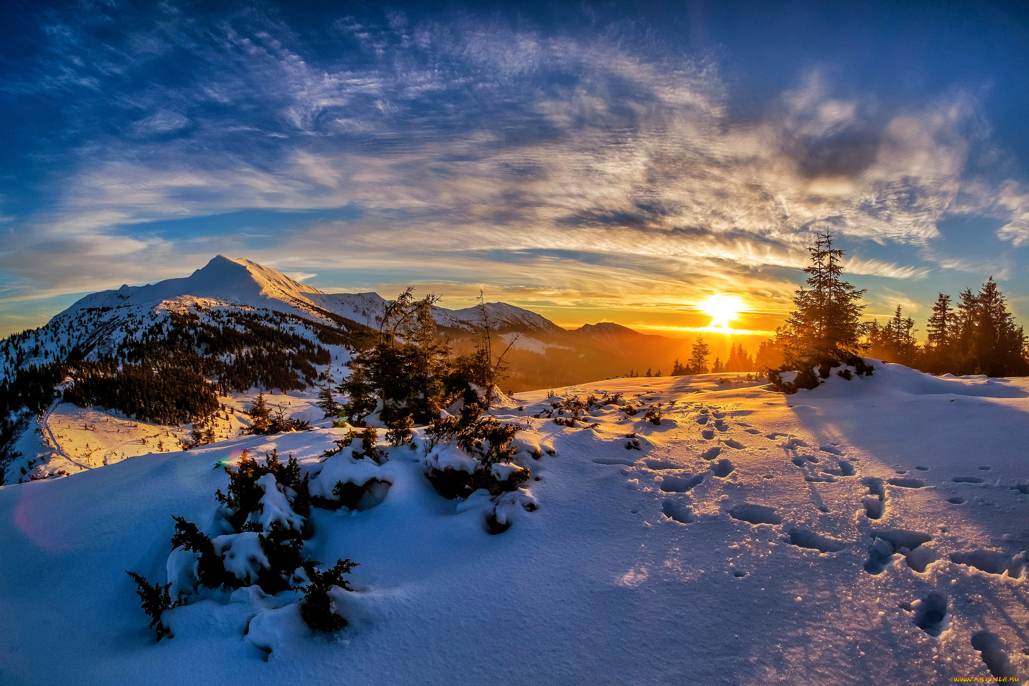 природа, восходы, закаты, рассвет