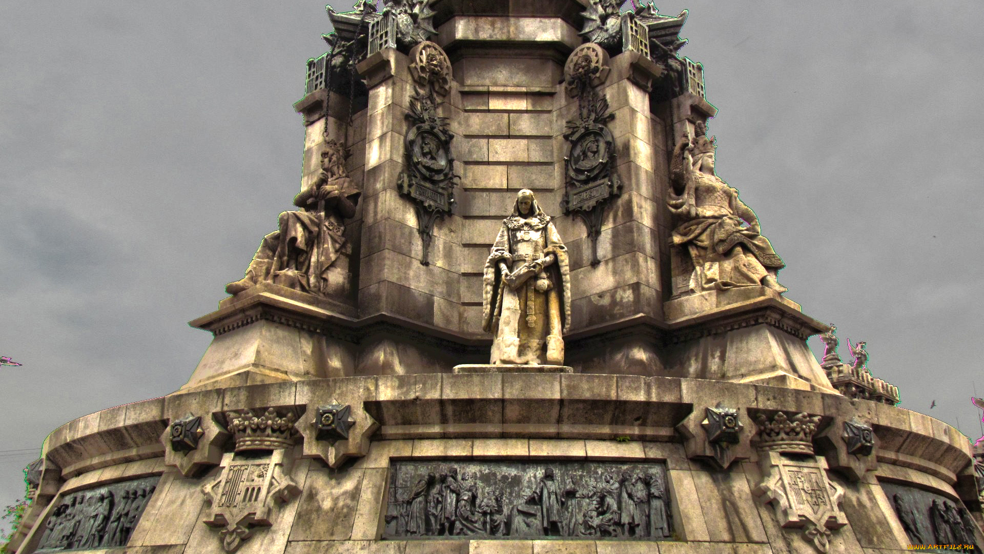 барселона, города, -, памятники, , скульптуры, , арт-объекты, композиция