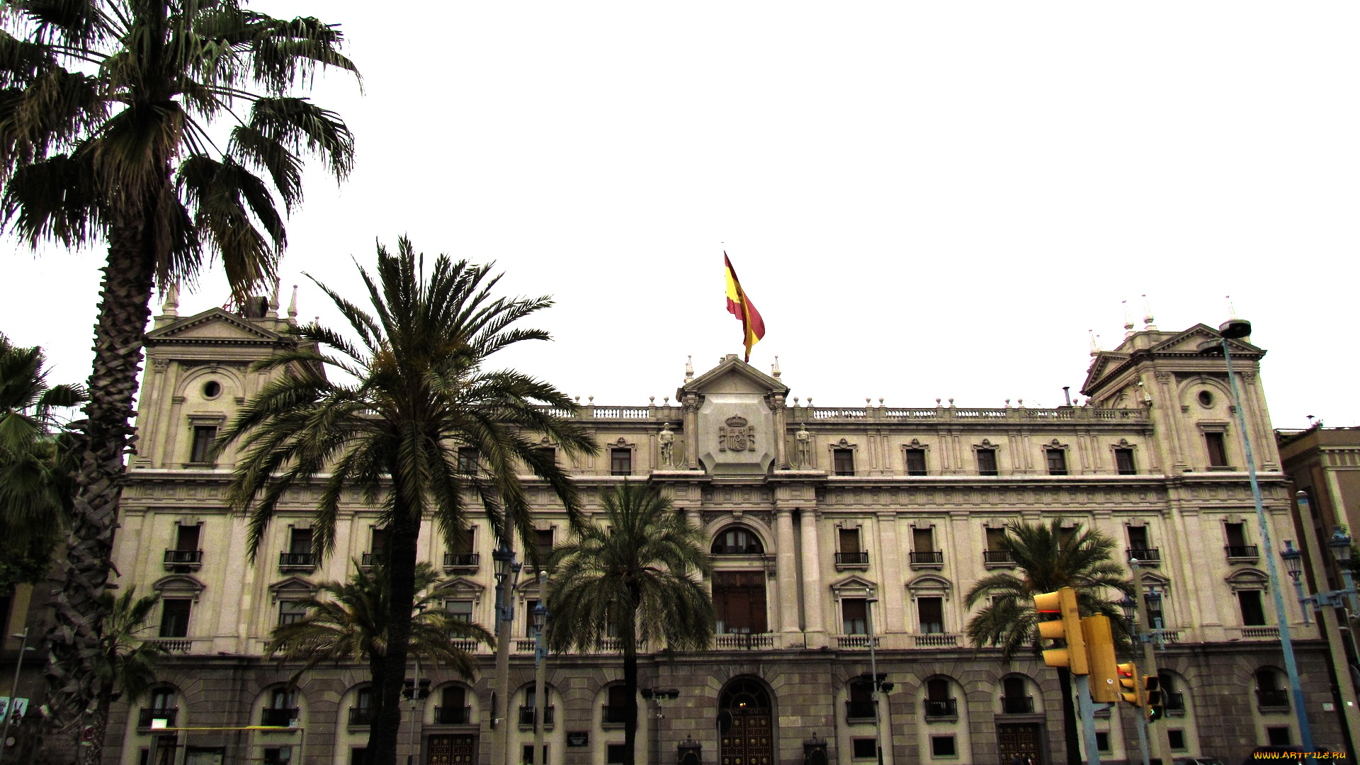 барселона, города, барселона, , испания, здание, пальма