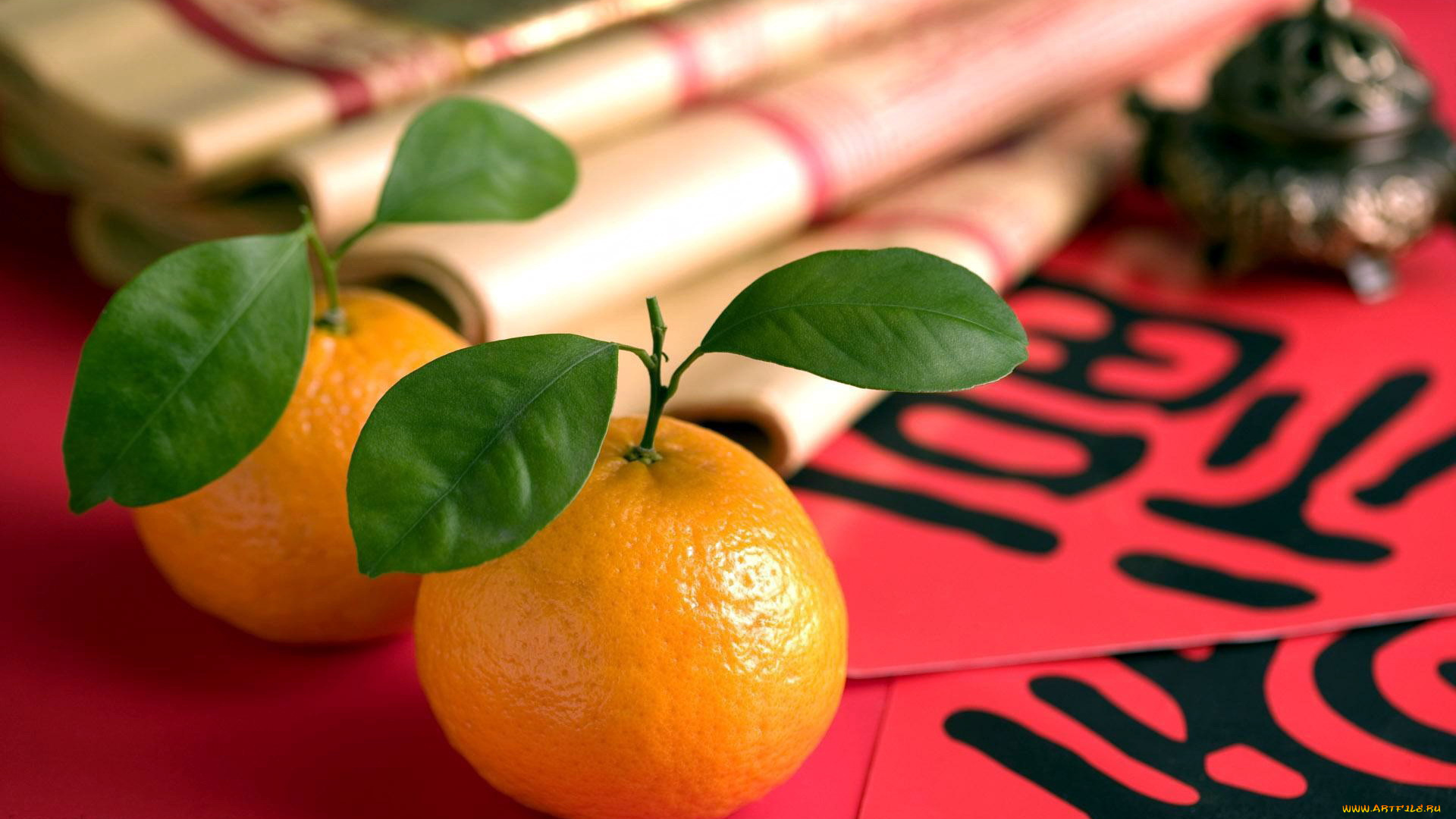 еда, цитрусы, мандарины