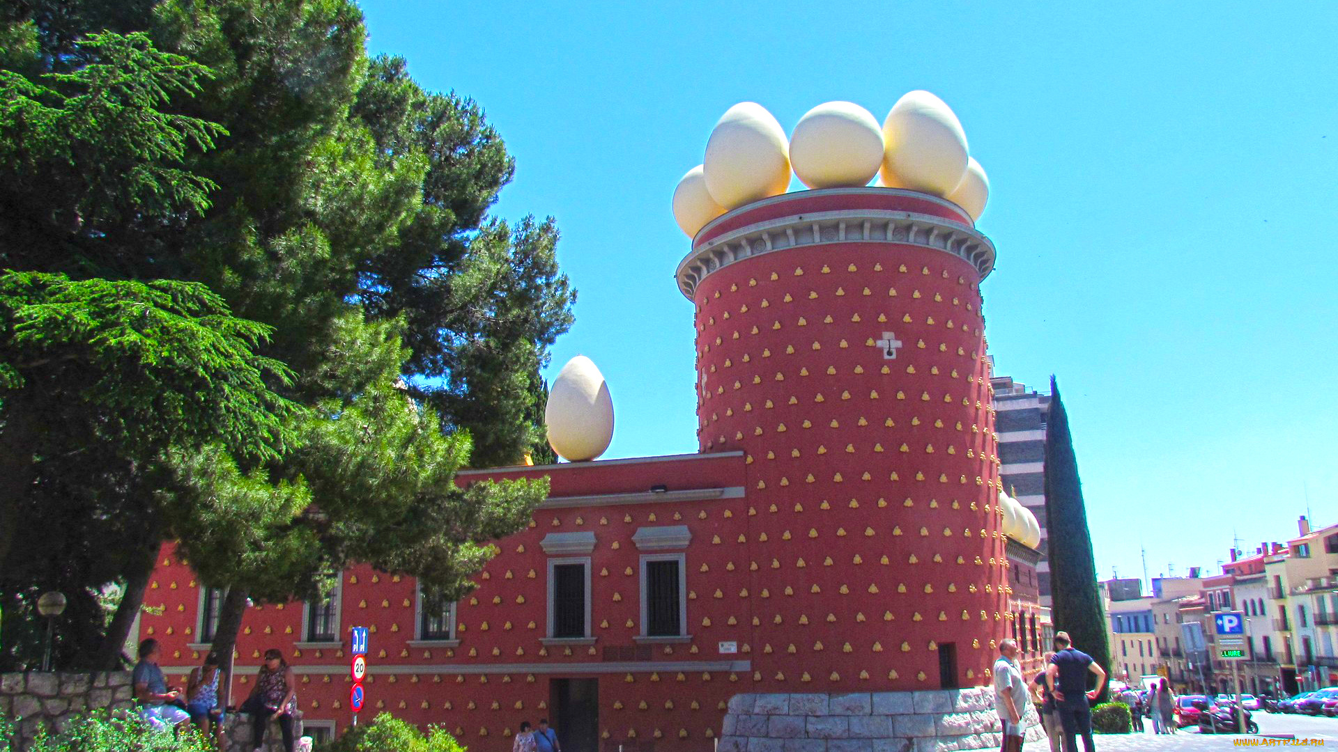 фигейрос, города, -, памятники, , скульптуры, , арт-объекты, здание, дерево