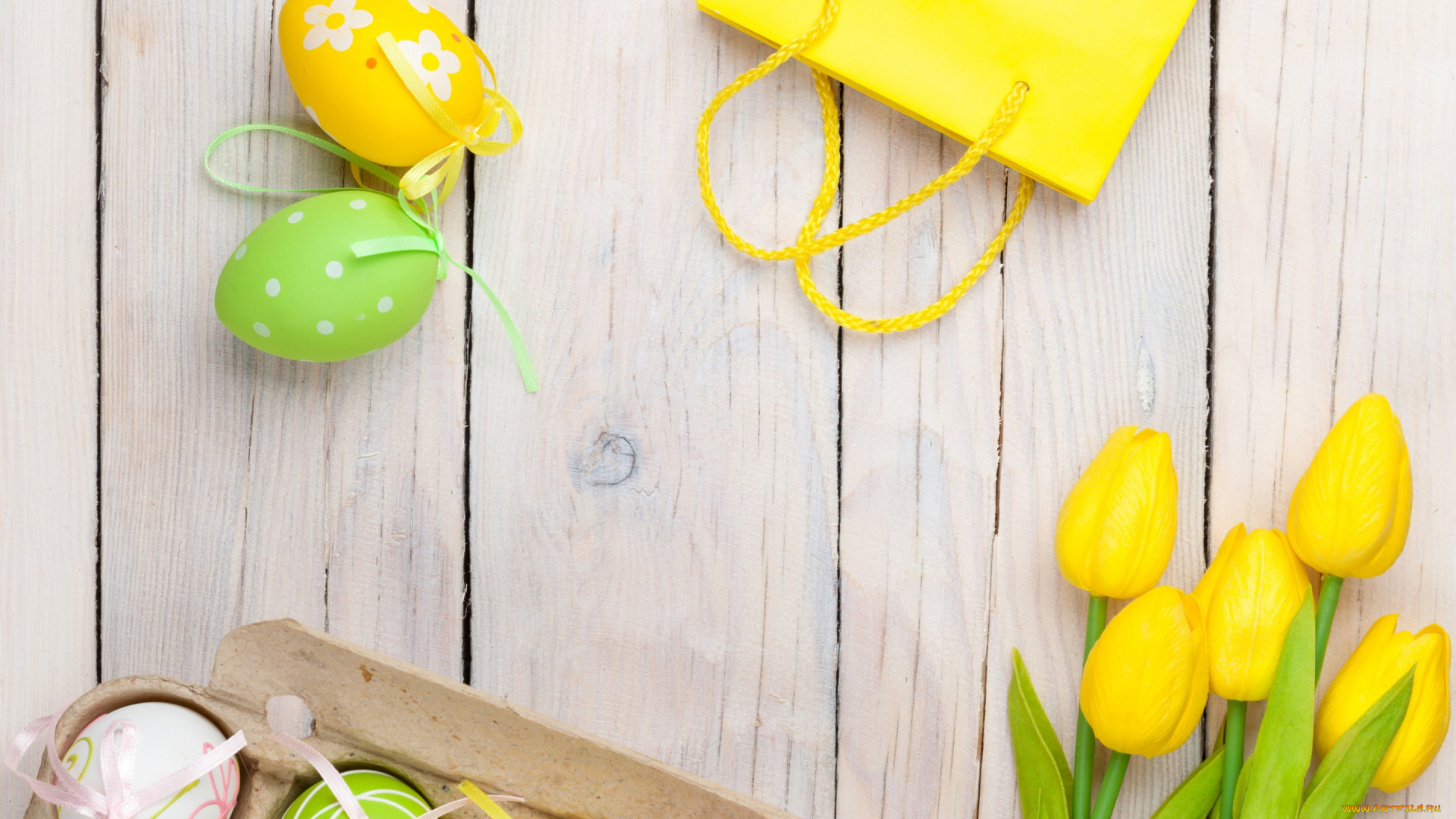 праздничные, пасха, easter, праздник, egg, весна, тюльпаны