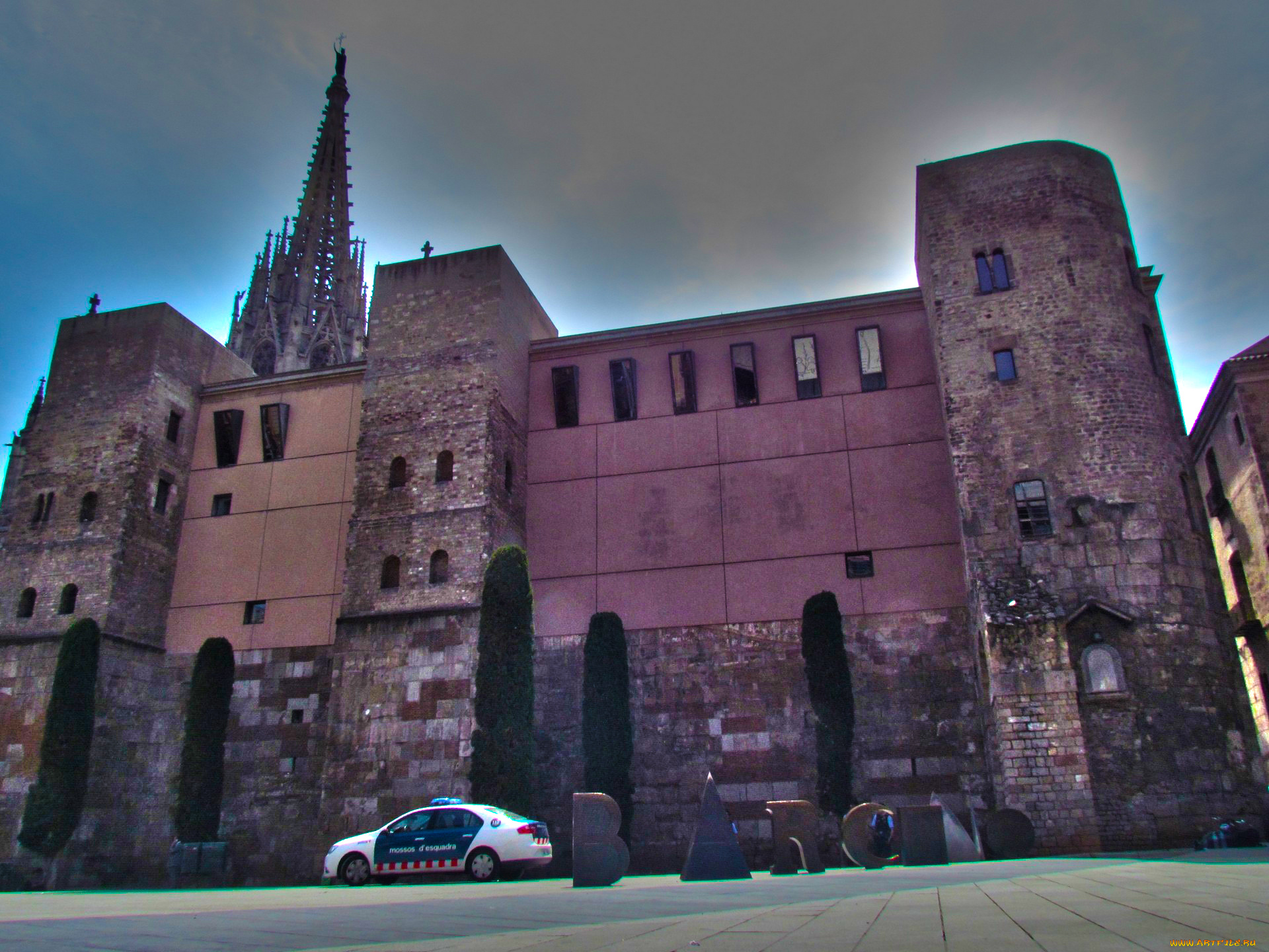 барселона, города, барселона, , испания, здание