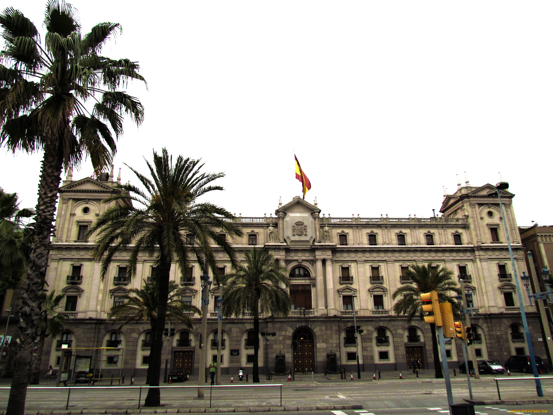 барселона, города, барселона, , испания, здание, пальма