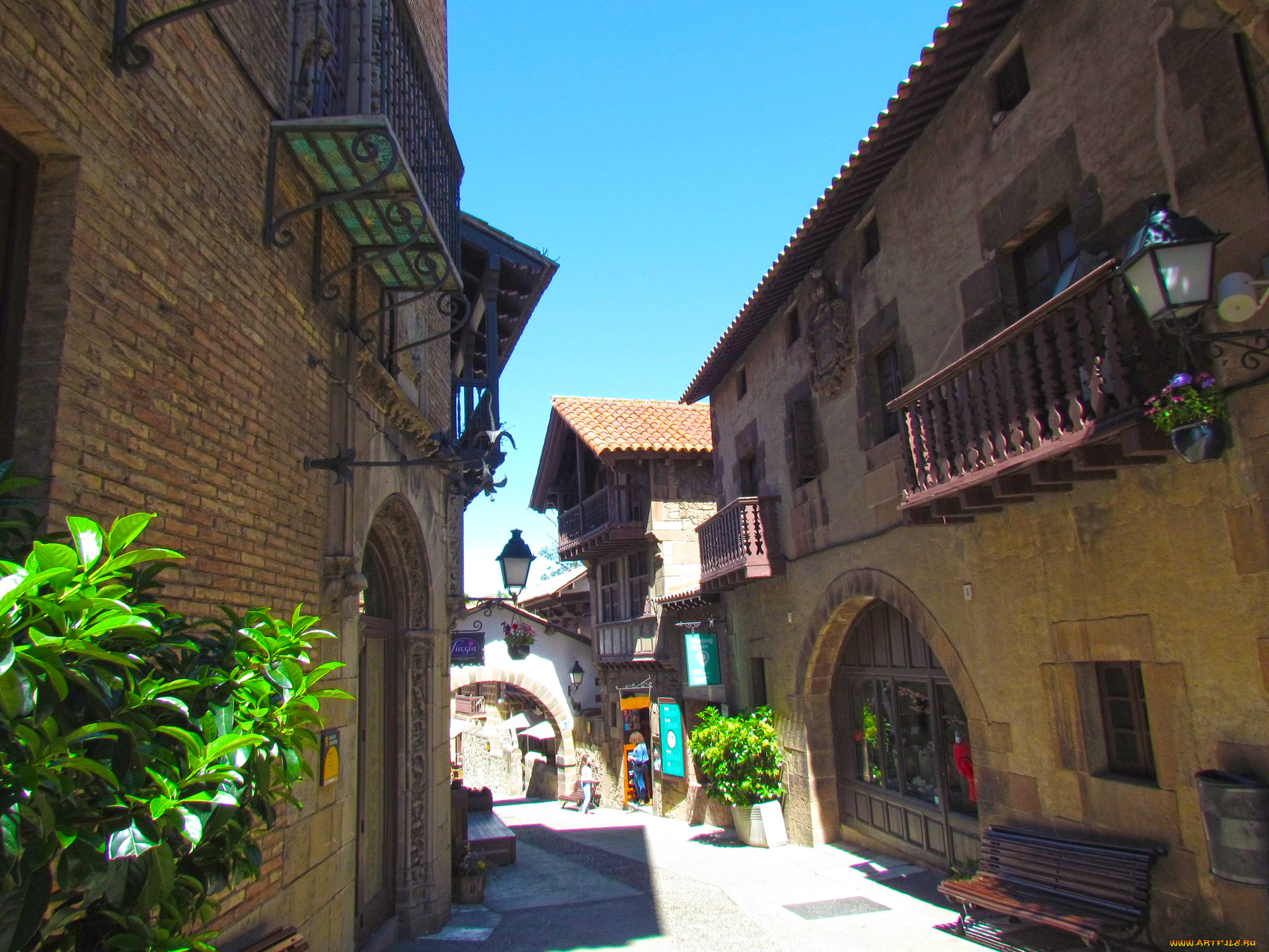 барселона, города, барселона, , испания, здание