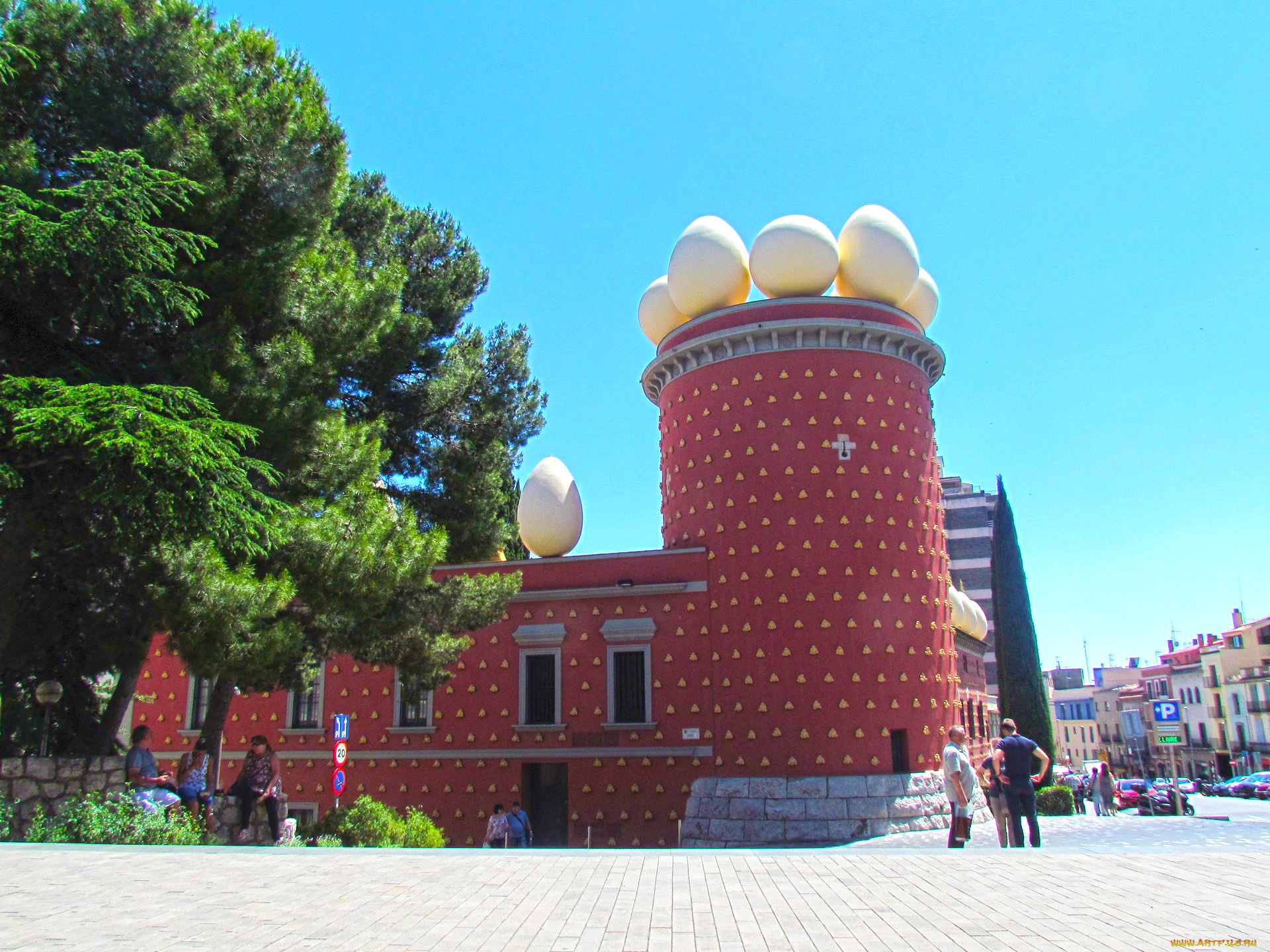 фигейрос, города, -, памятники, , скульптуры, , арт-объекты, здание, дерево