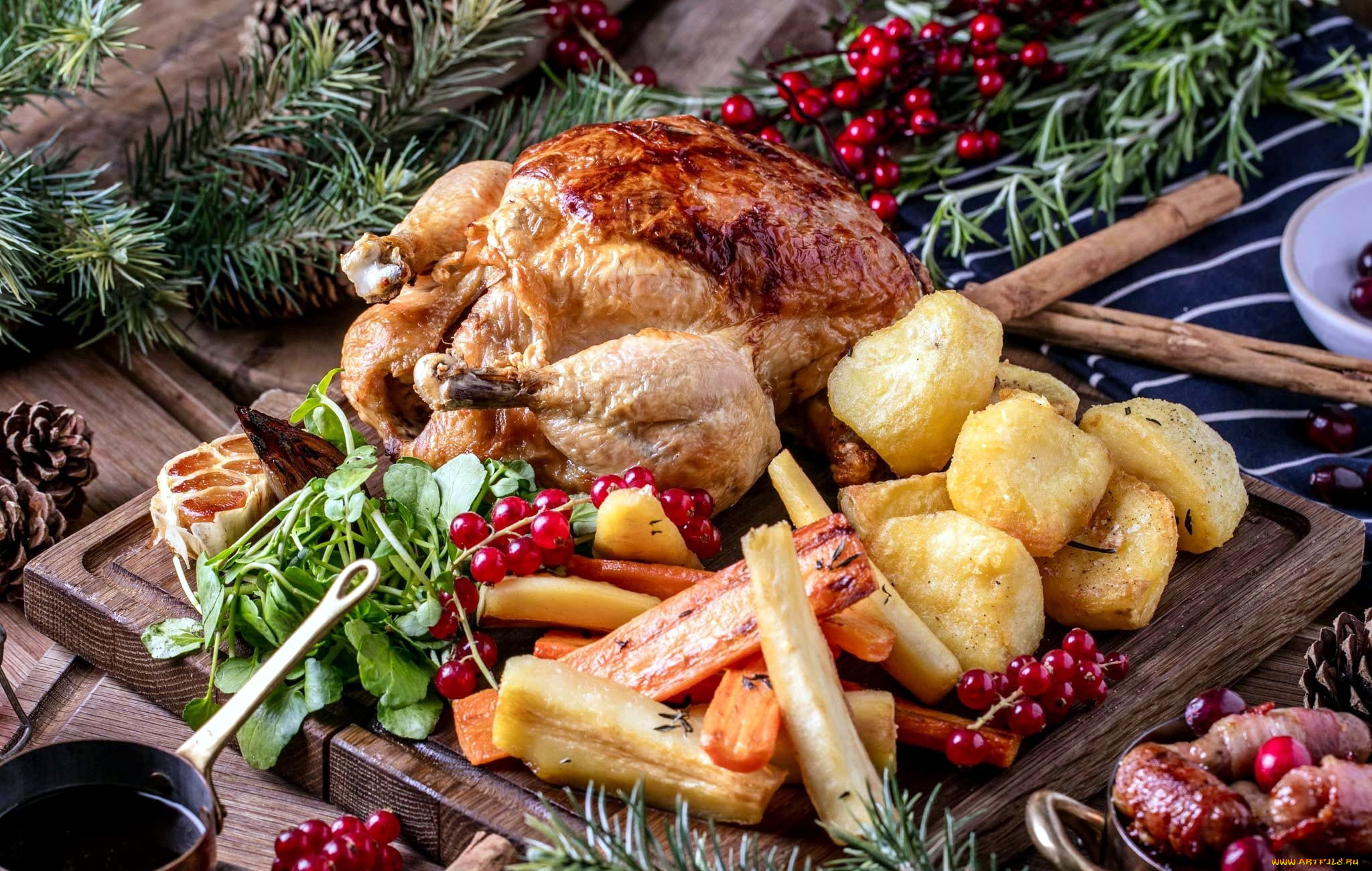еда, мясные, блюда, индейка