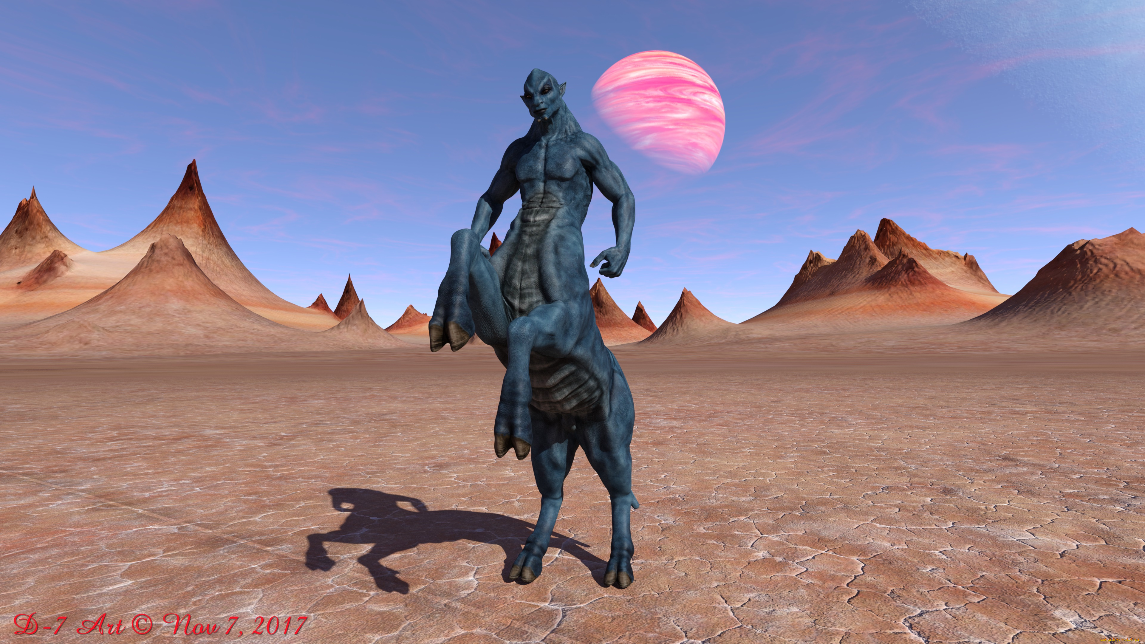 3д, графика, существа, , creatures, существо, фон, взгляд