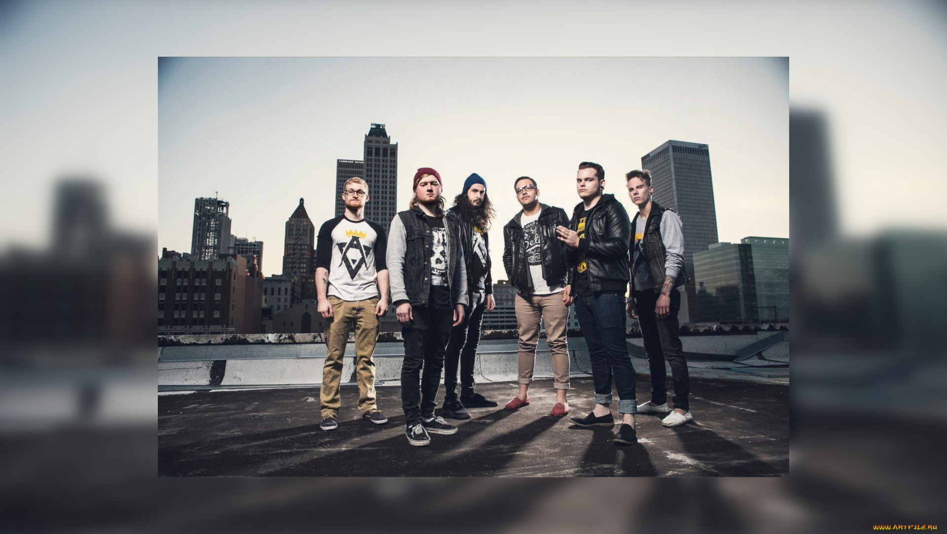 outline, in, color, музыка, группа