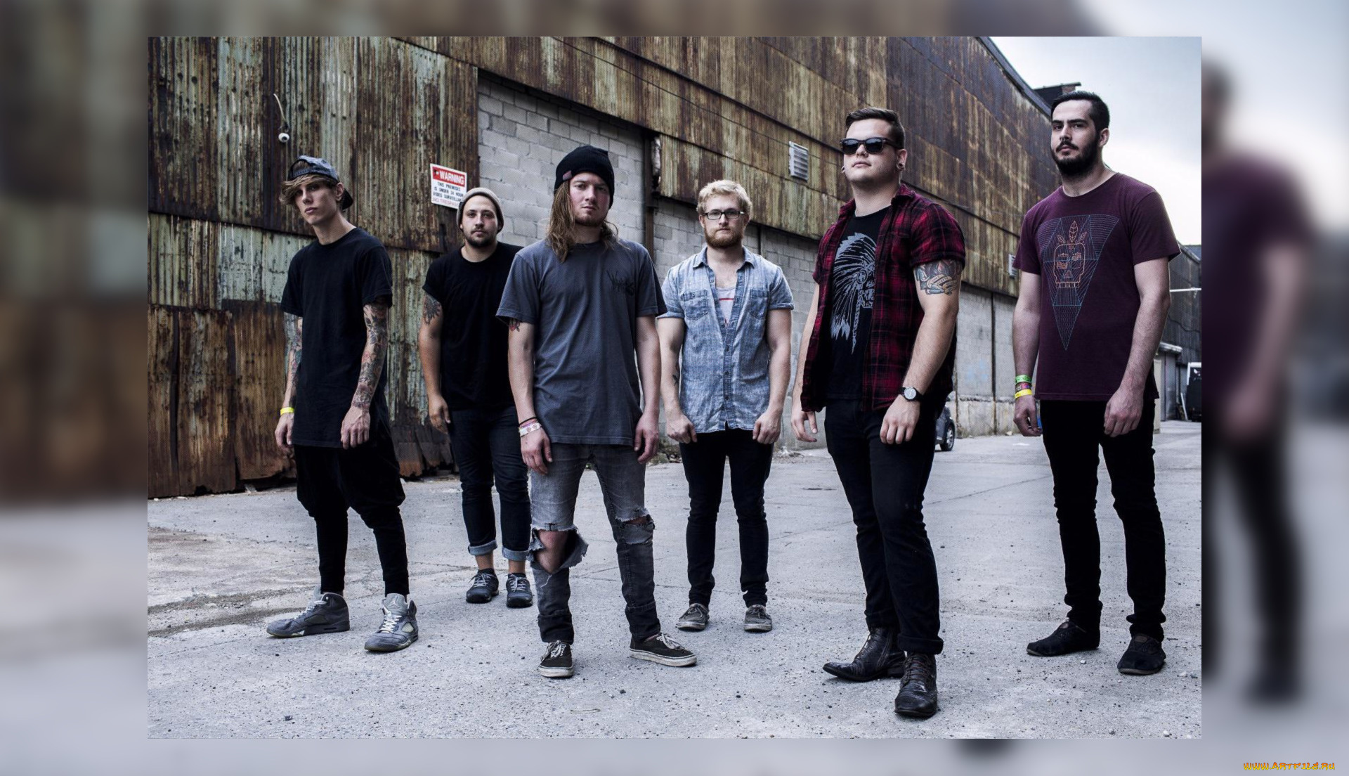 outline, in, color, музыка, группа