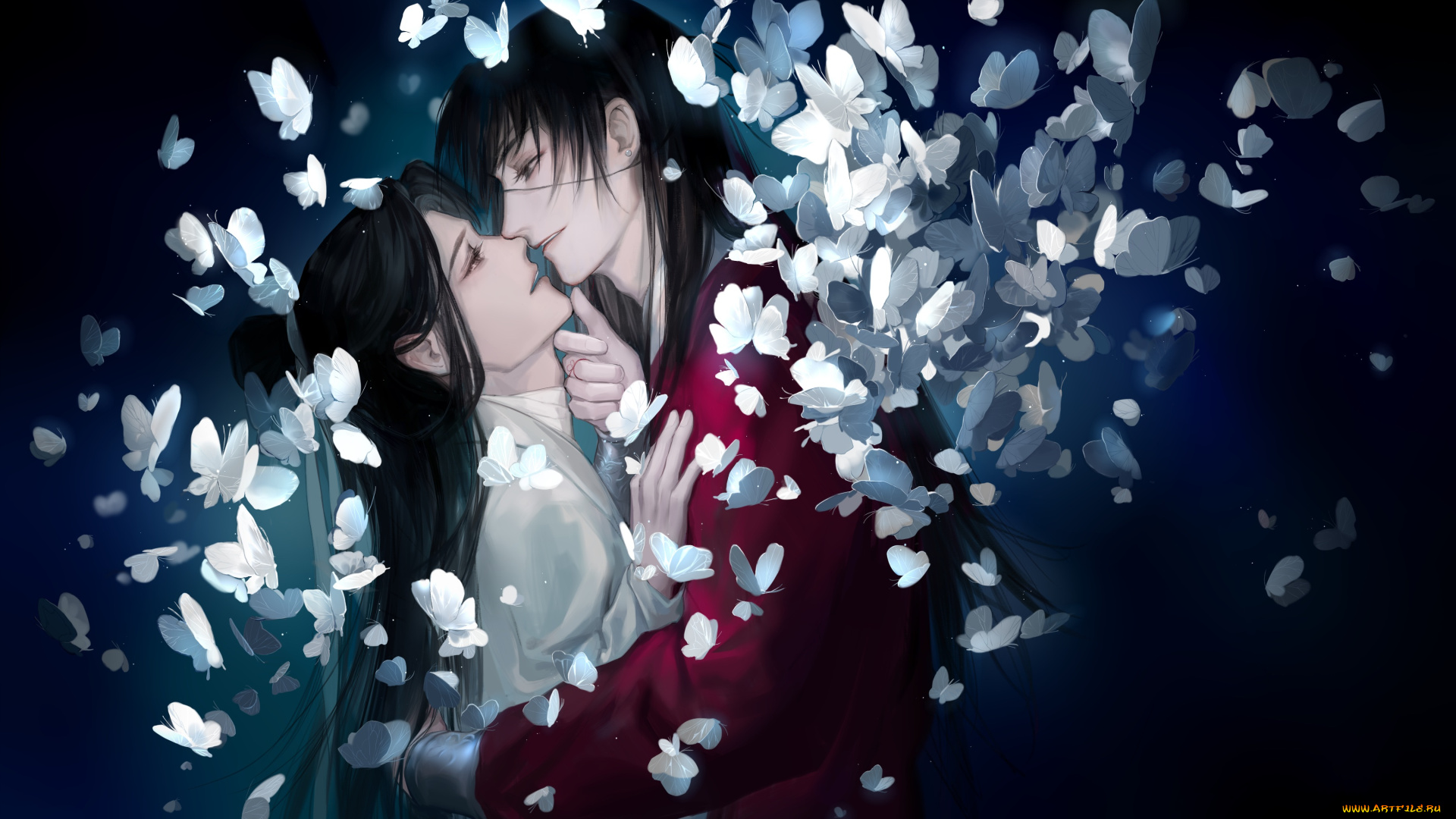 аниме, tian, guan, ci, fu, благословение, небожителей, tian, guan, ci, fu, мосян, тунсю