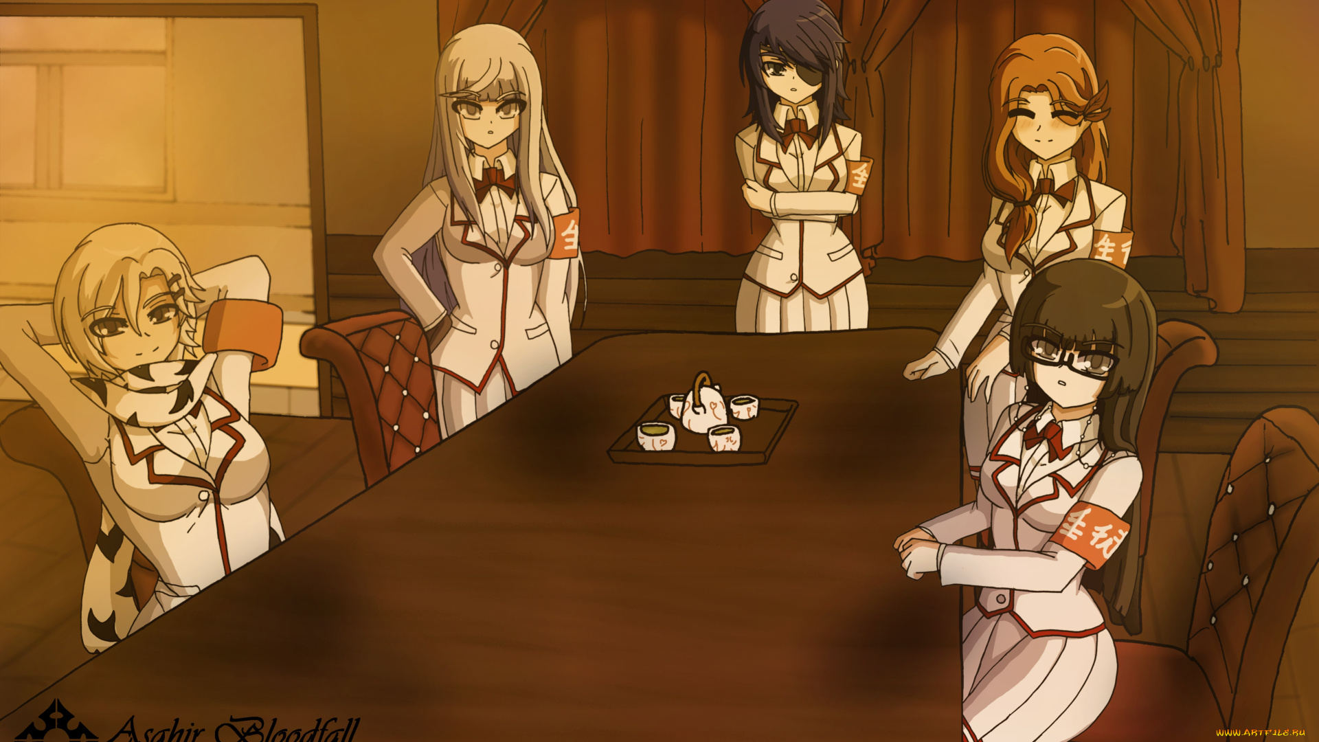 аниме, yandere, simulator, yandere, simulator