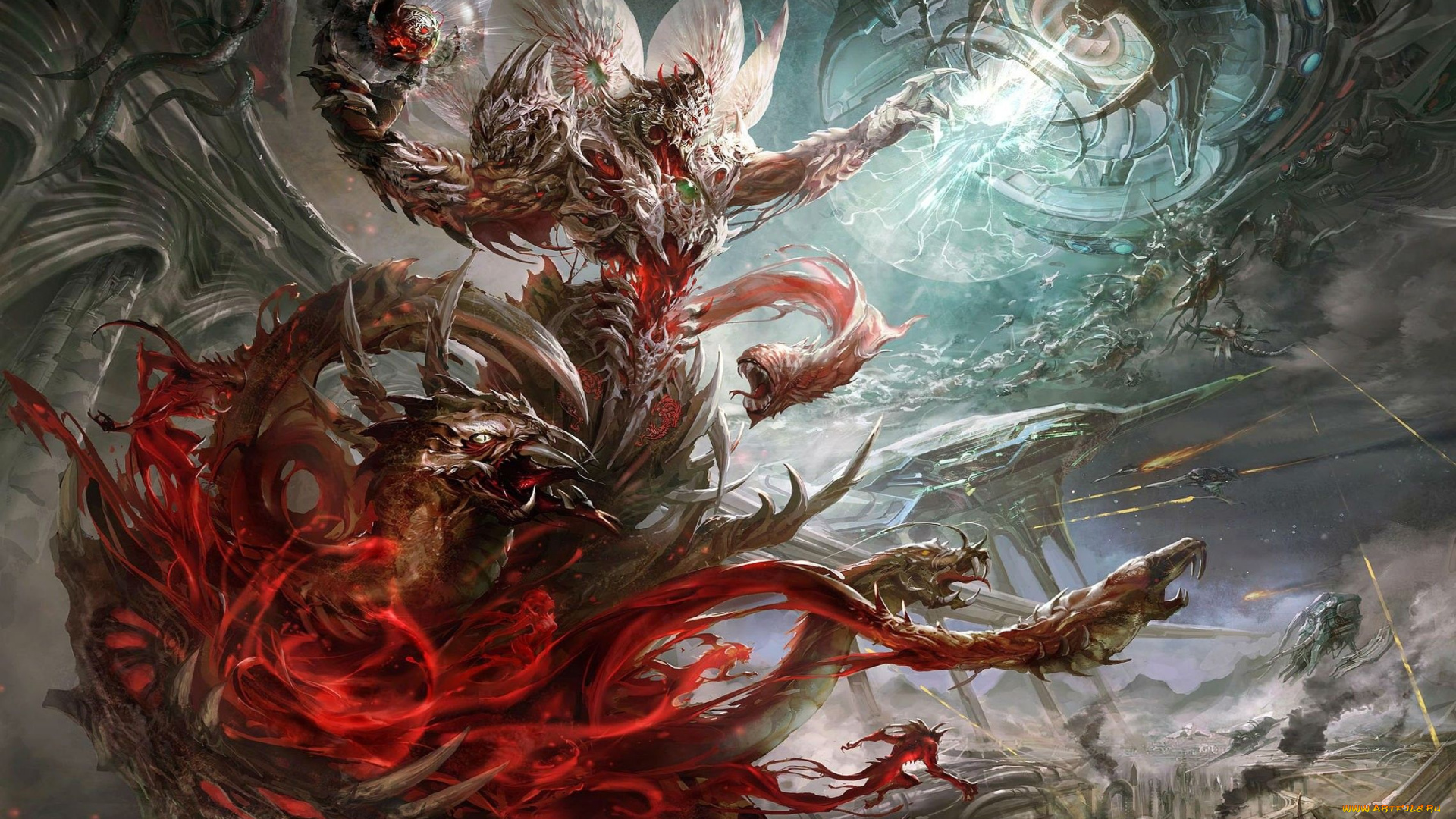 фэнтези, _guangjian, huang, монстр