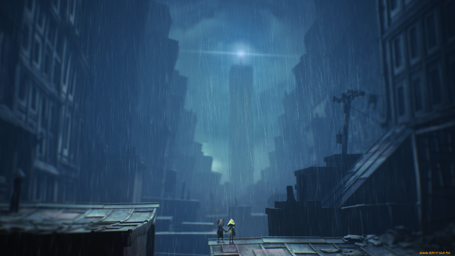 видео, игры, little, nightmares, little, nightmares, ii