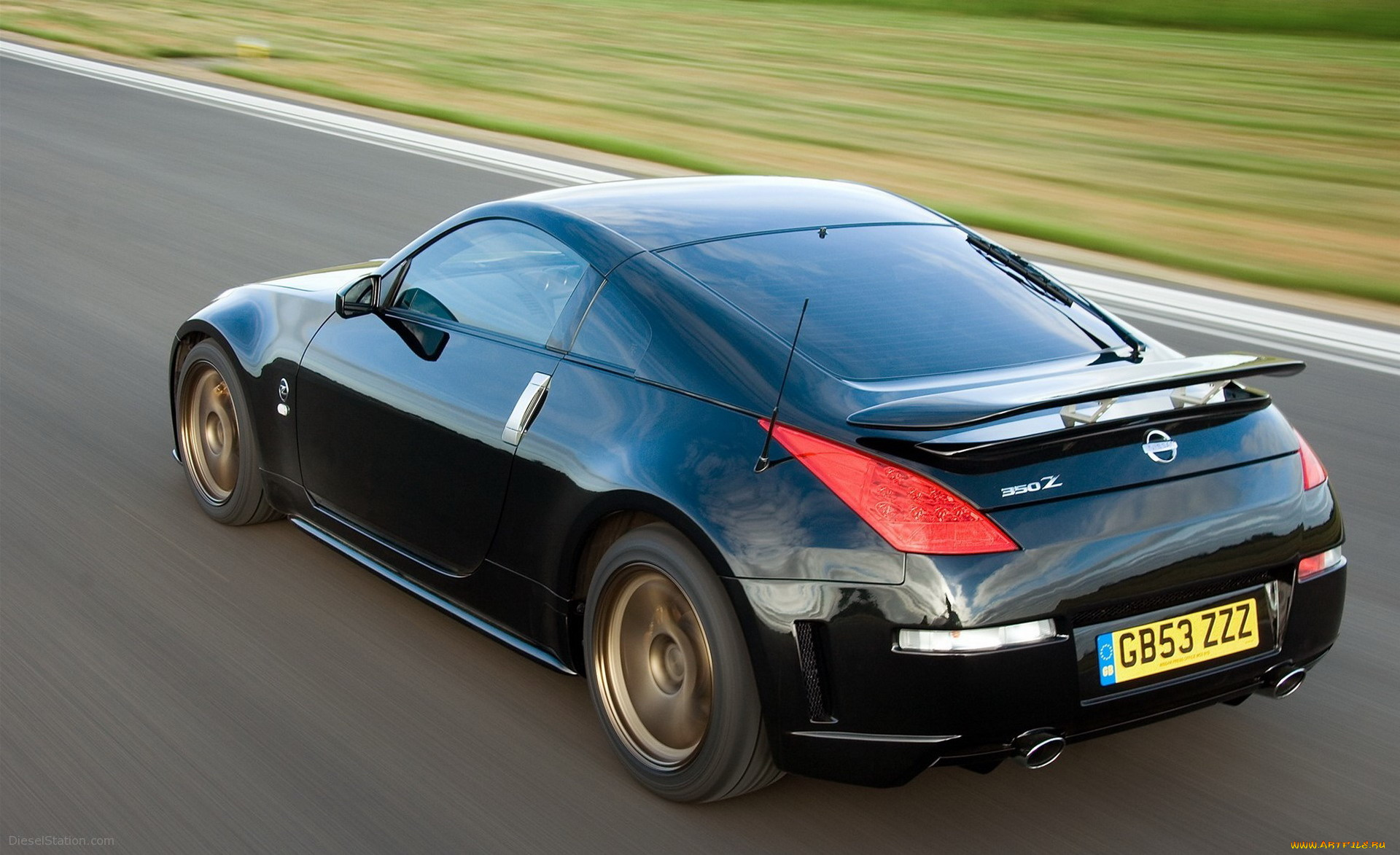 nissan, 350z, gt-s, concept, автомобили, nissan, datsun, ниссан, темный, дорога