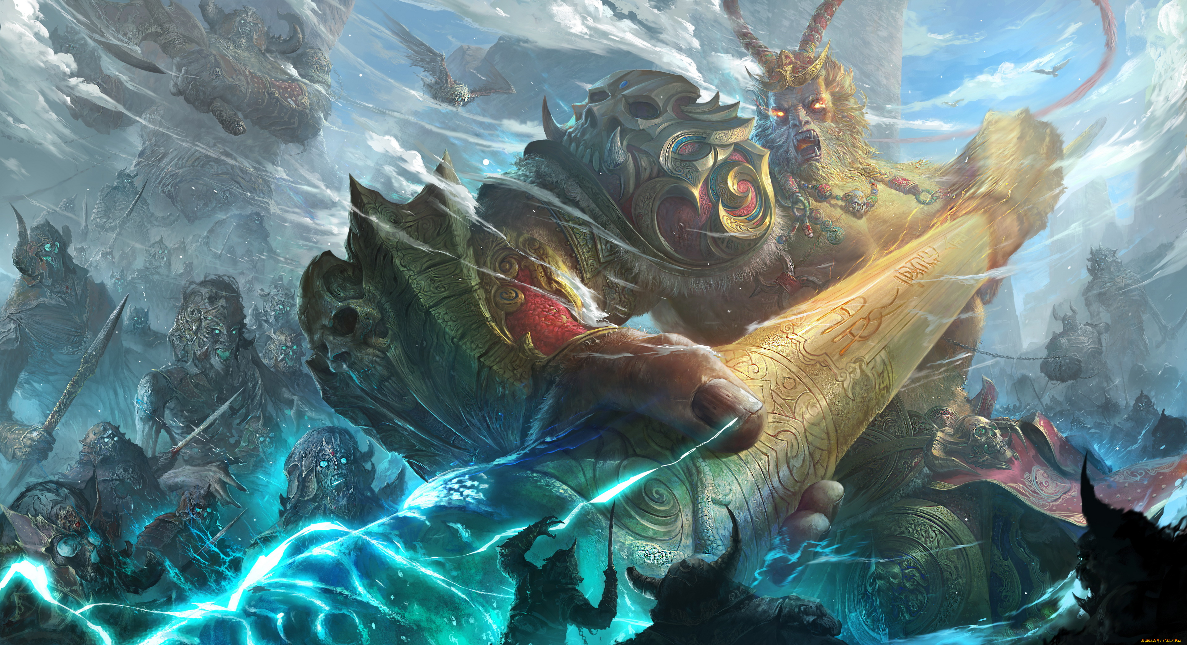 фэнтези, существа, фон