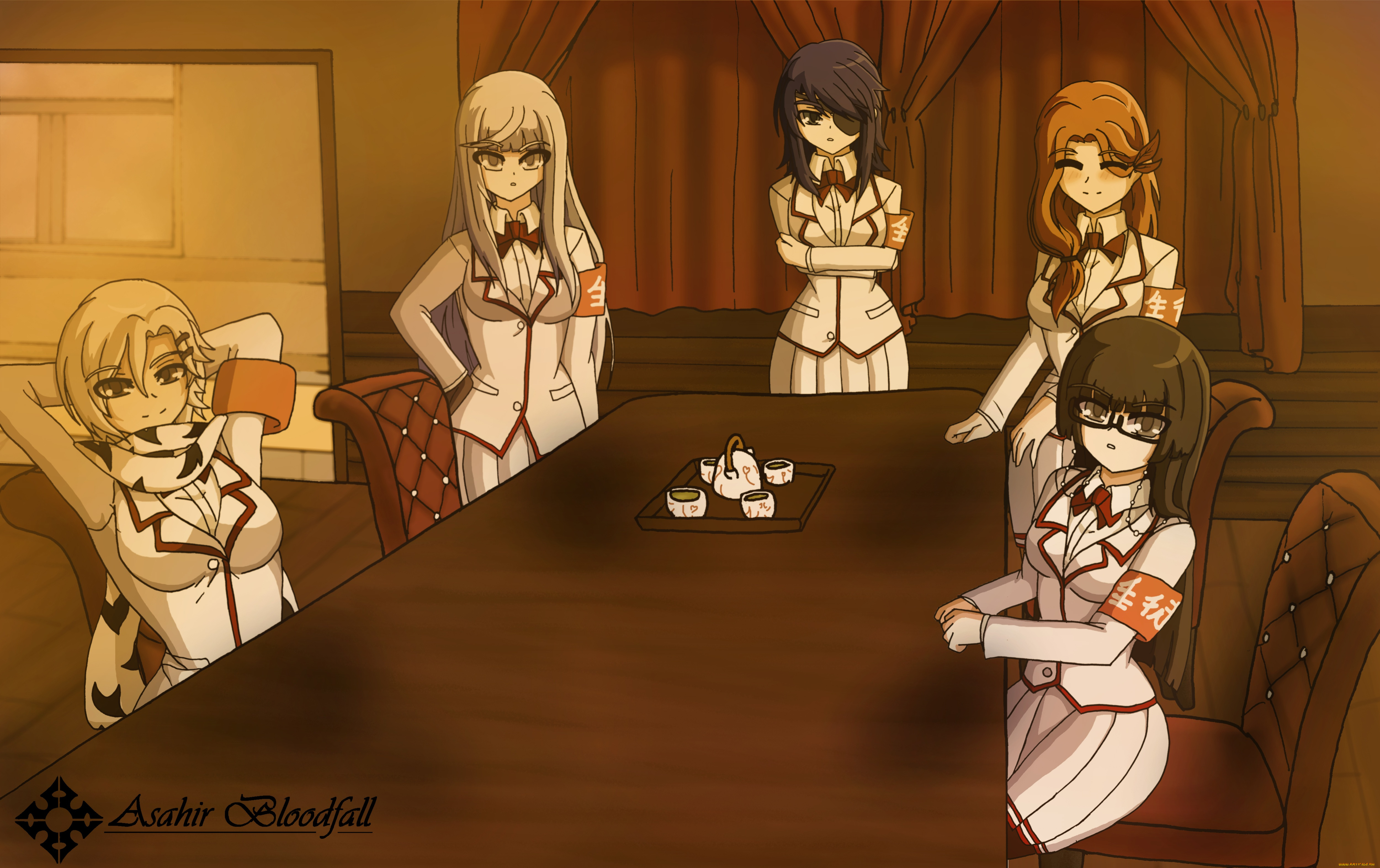 аниме, yandere, simulator, yandere, simulator