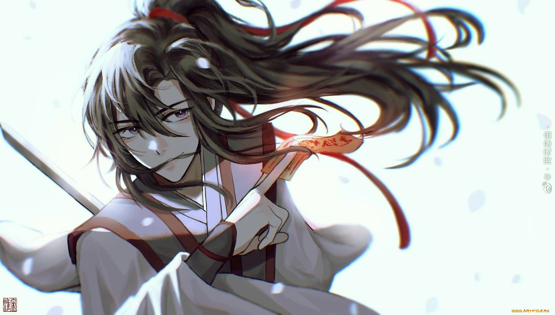 аниме, mo, dao, zu, shi, вэй, усянь, талисман