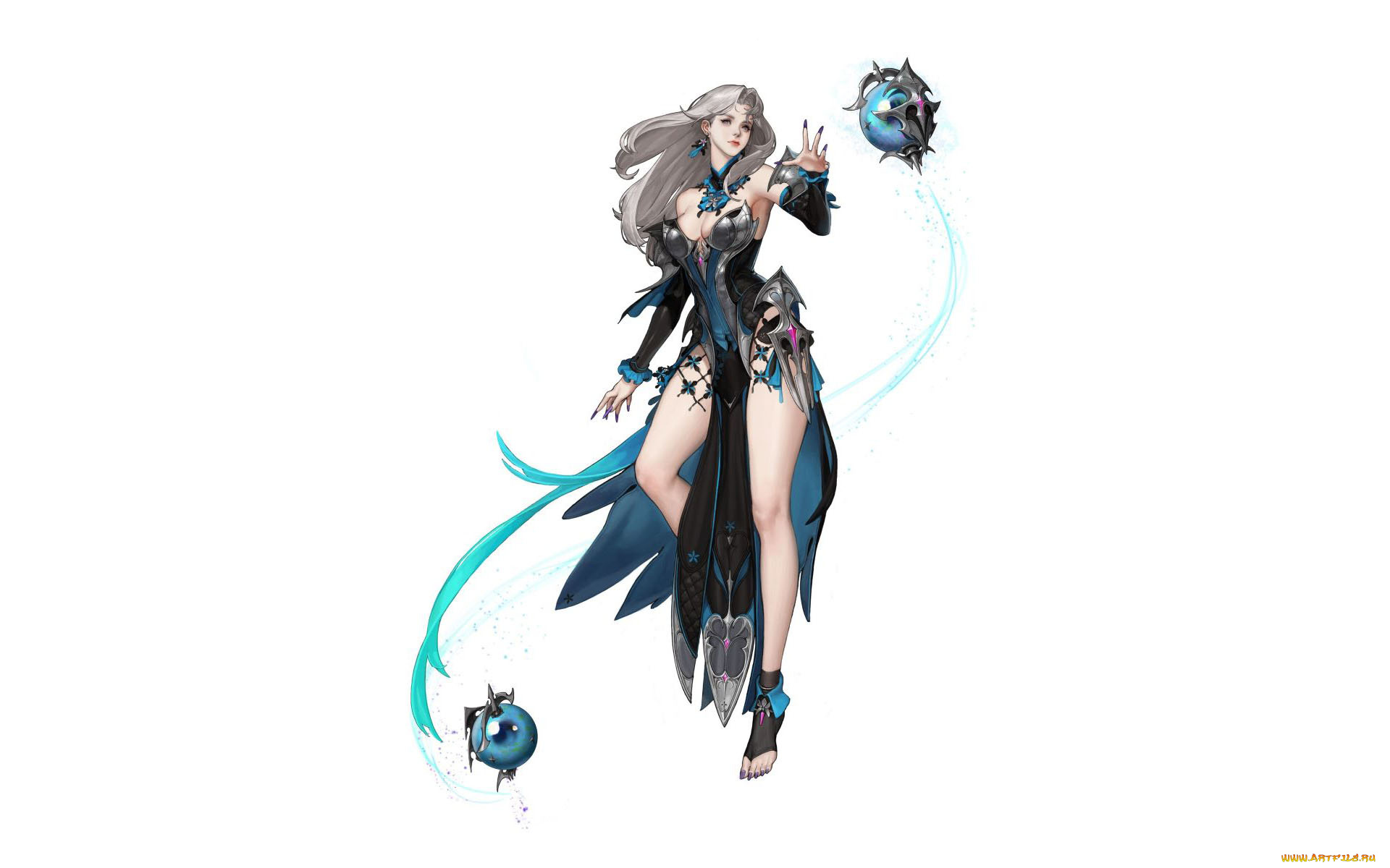 фэнтези, маги, , волшебники, девушка, шары, магия