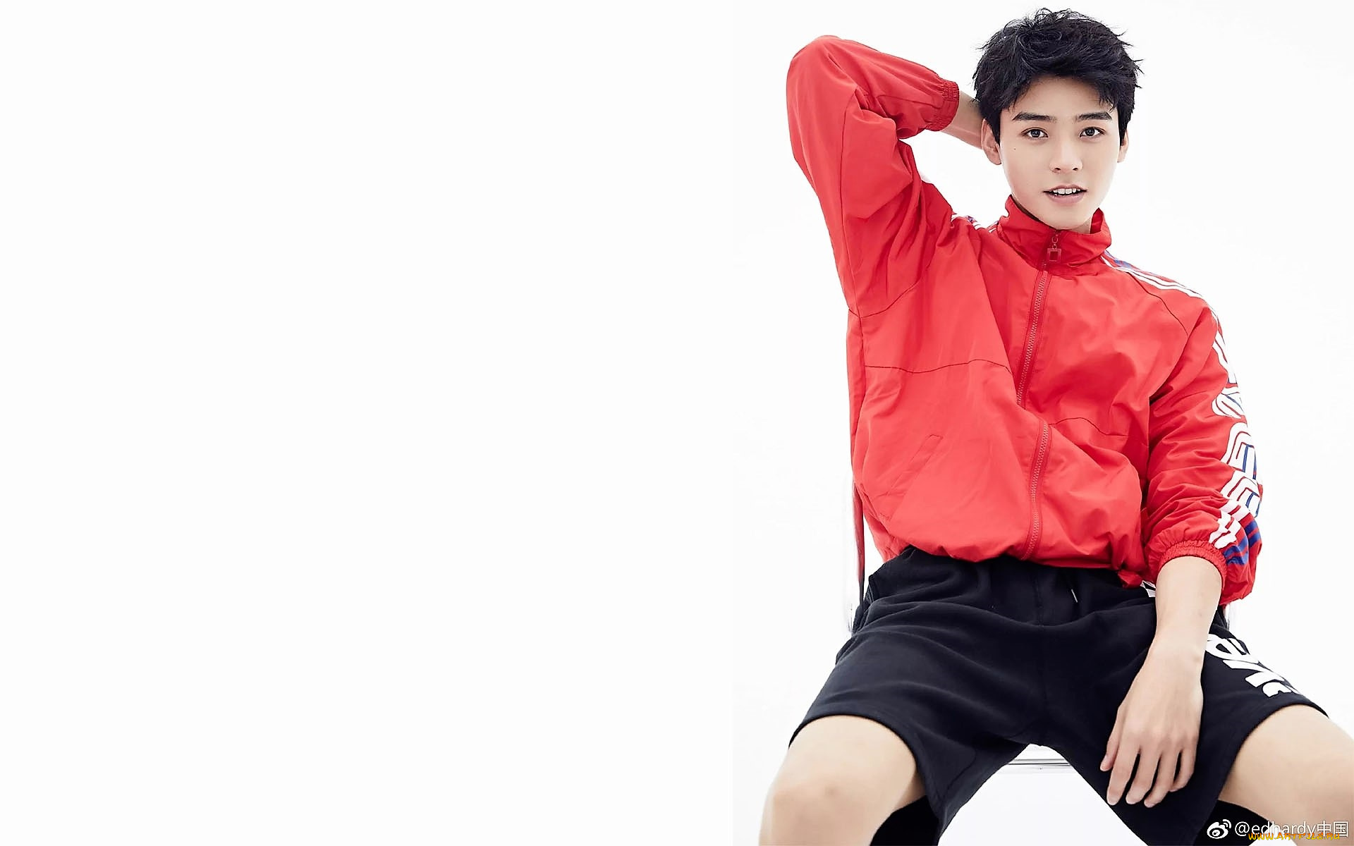 мужчины, gong, jun, |, simon, gong, актер, куртка, шорты