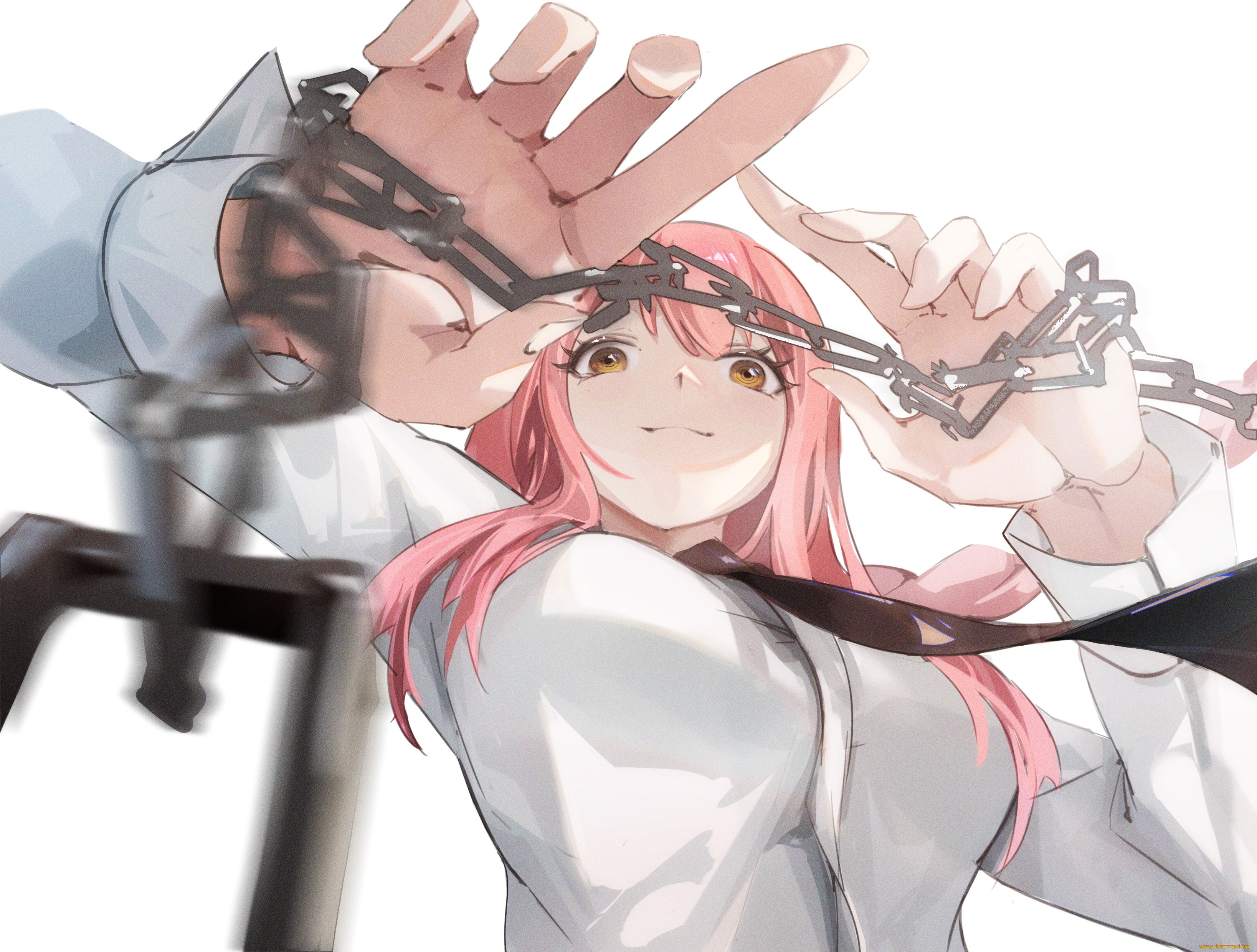 аниме, chainsaw, man, человек, бензопила