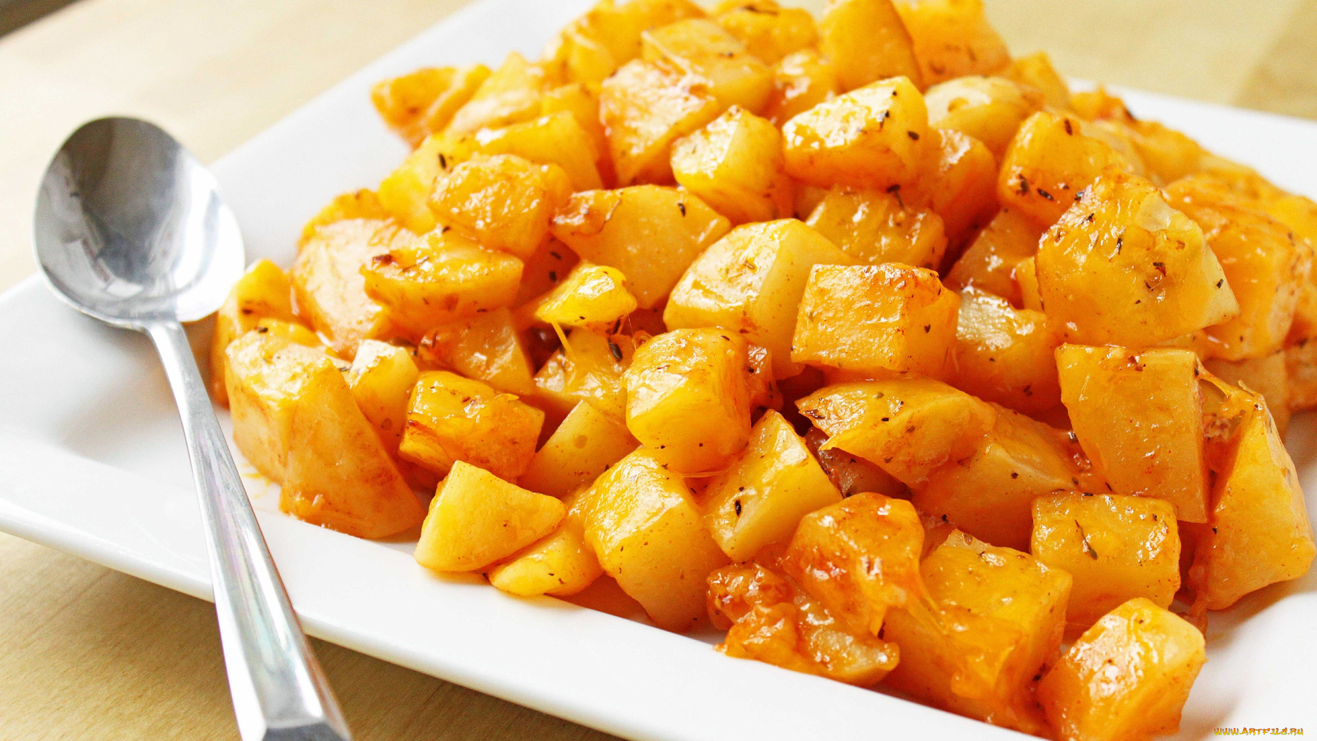 еда, картофель, тушеный, аппетитный