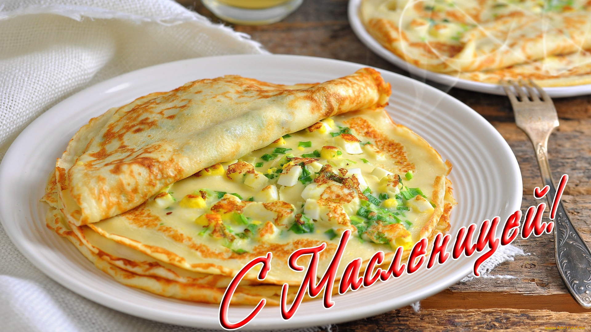 праздничные, масленица, блины, тарелки, вилка