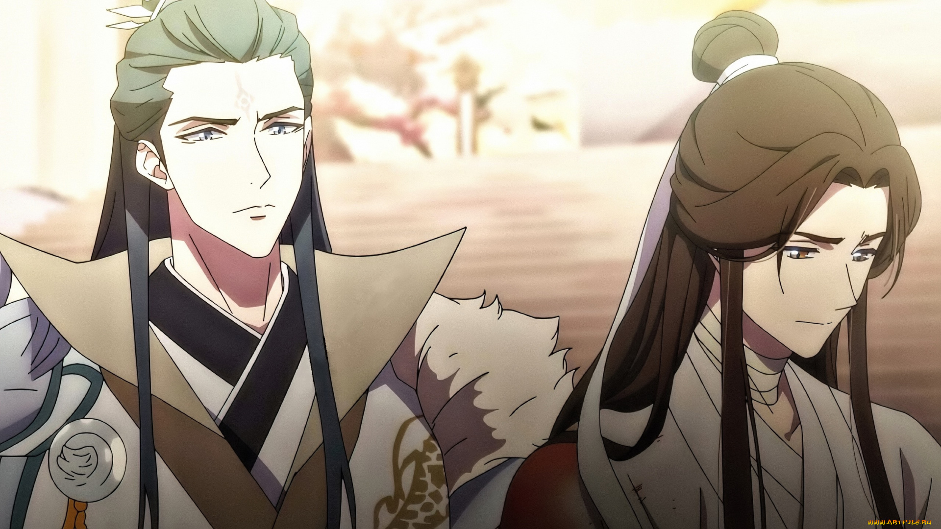 аниме, tian, guan, ci, fu, персонажи