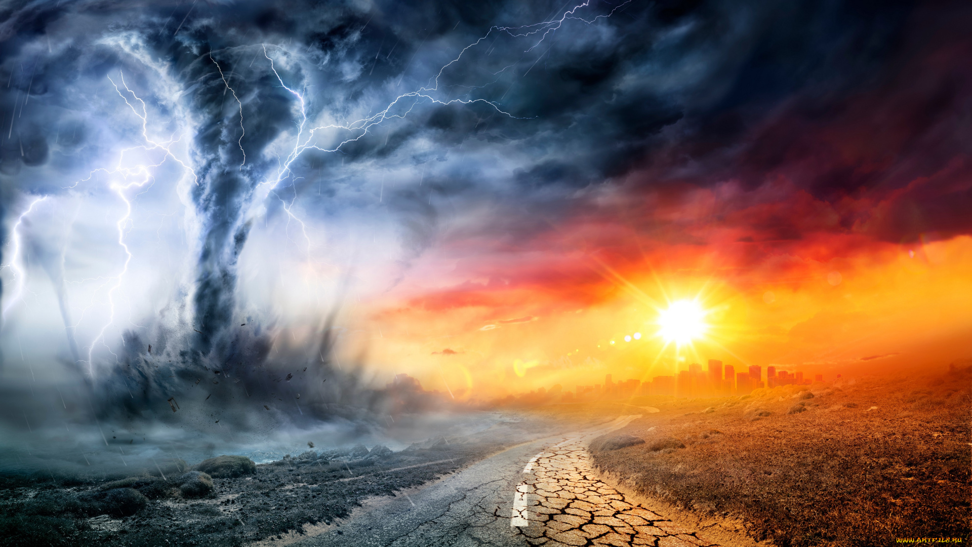 разное, компьютерный, дизайн, стихия