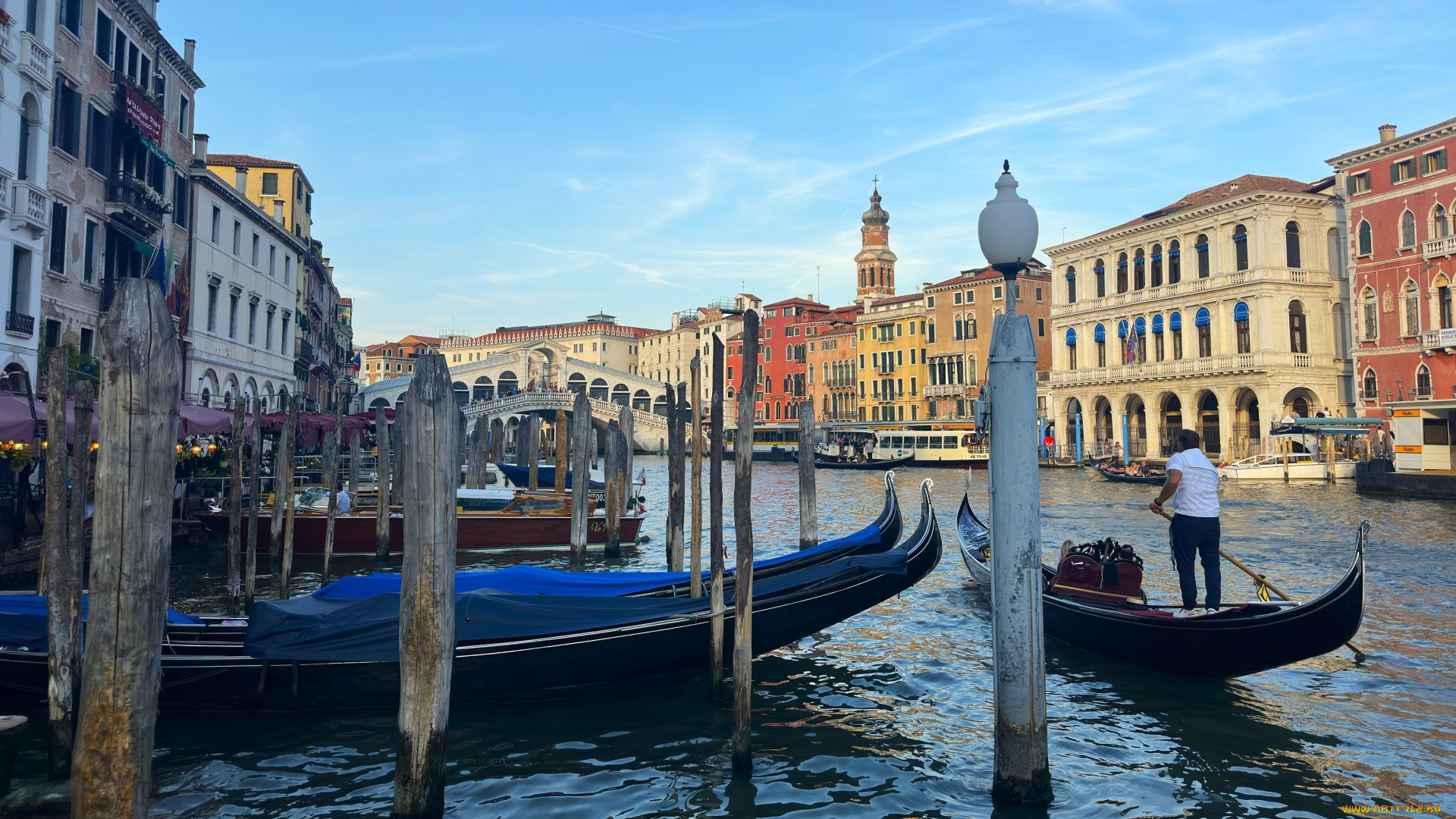 rialto, bridge, grand, canal, города, венеция, , италия, rialto, bridge, grand, canal