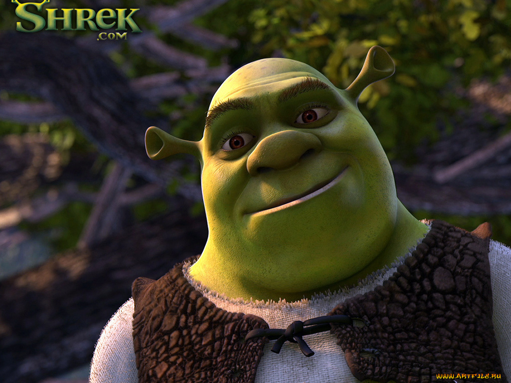 мультфильмы, shrek, the, third