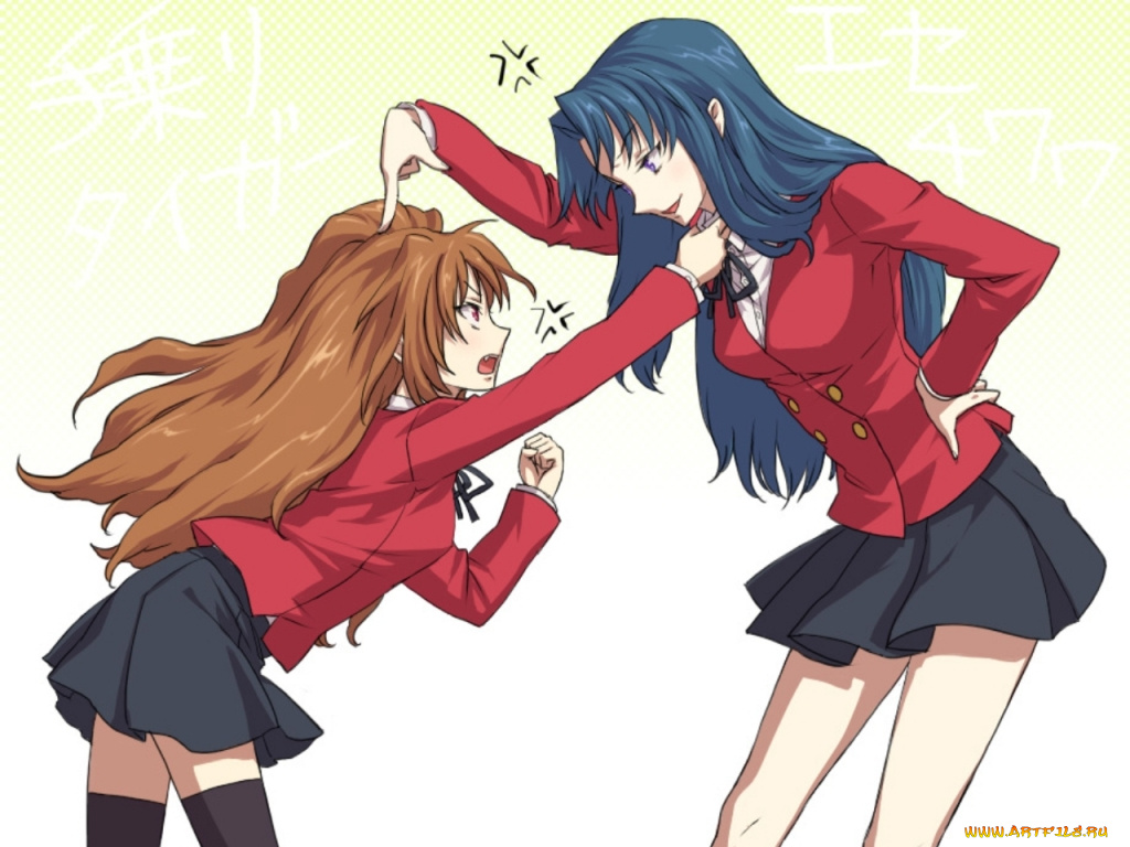аниме, toradora