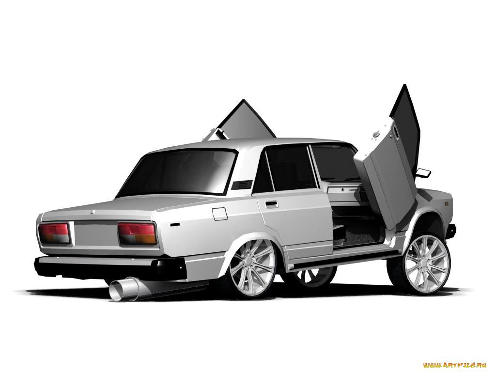 бакинский, tuning, автомобили, 3д