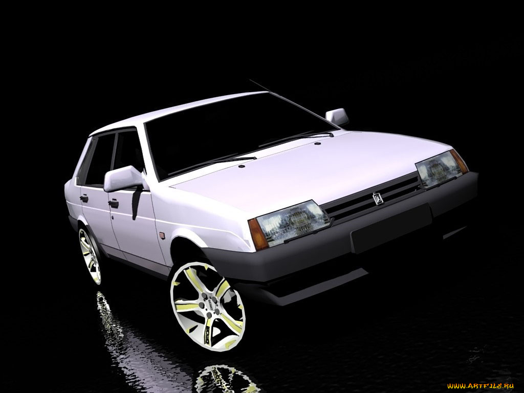 бакинский, tuning, автомобили, 3д