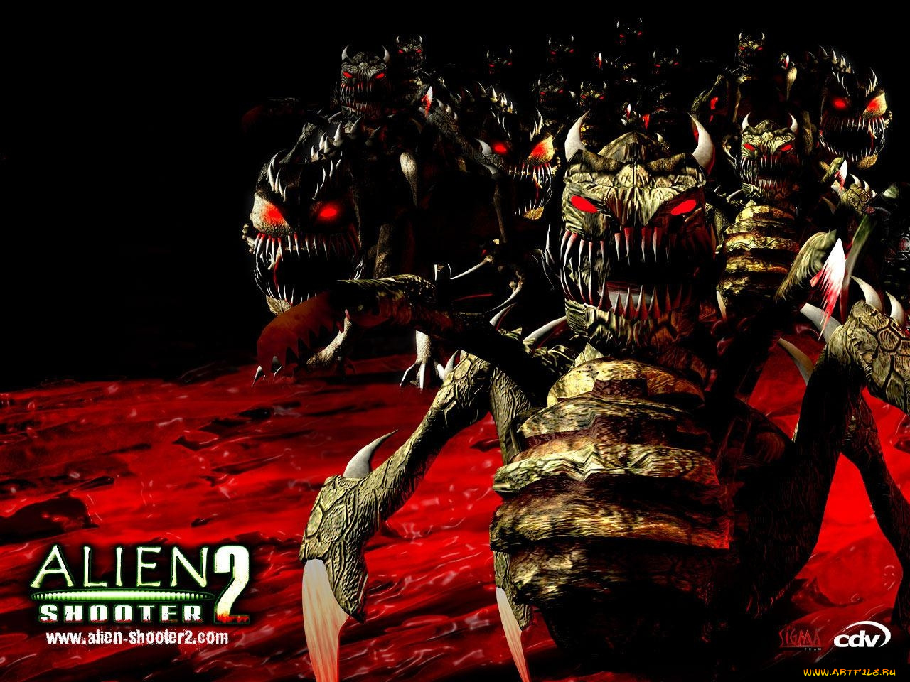 alien, shooter, vengeance, видео, игры