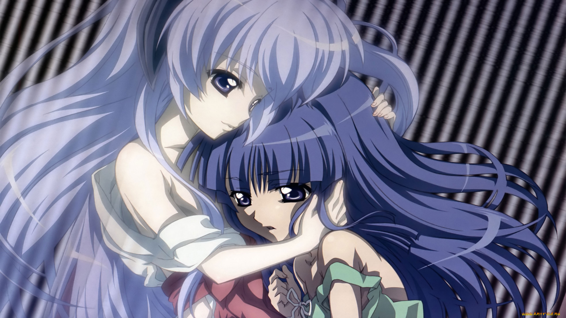 аниме, higurashi, no, naku, koro, ni, furude, rika, hanyuu