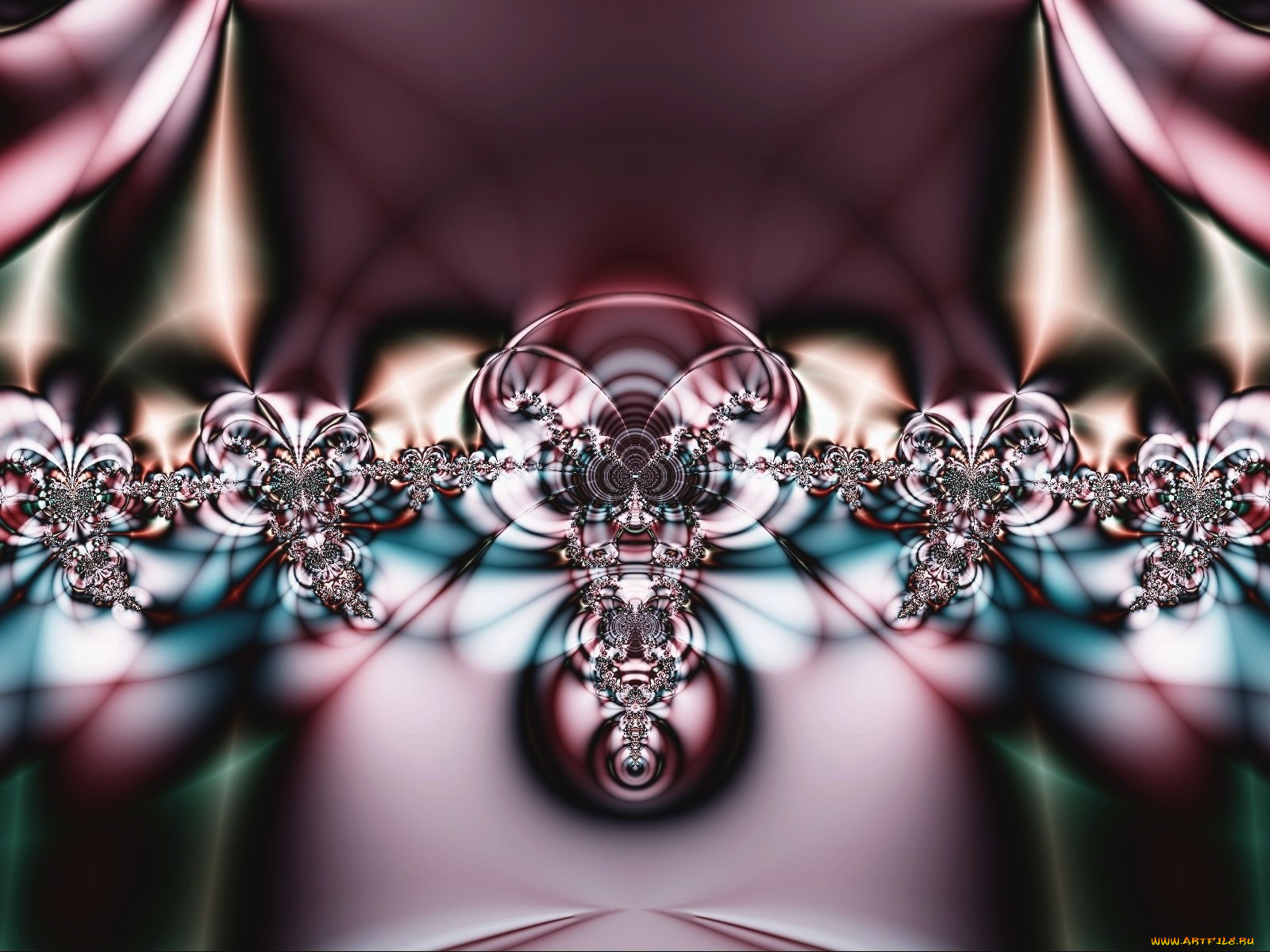 3д, графика, fractal, фракталы, цвета, фон