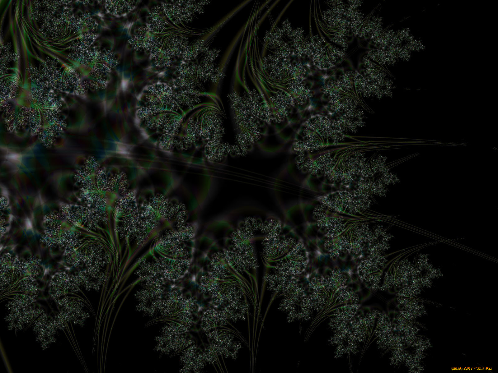 3д, графика, fractal, фракталы, узор