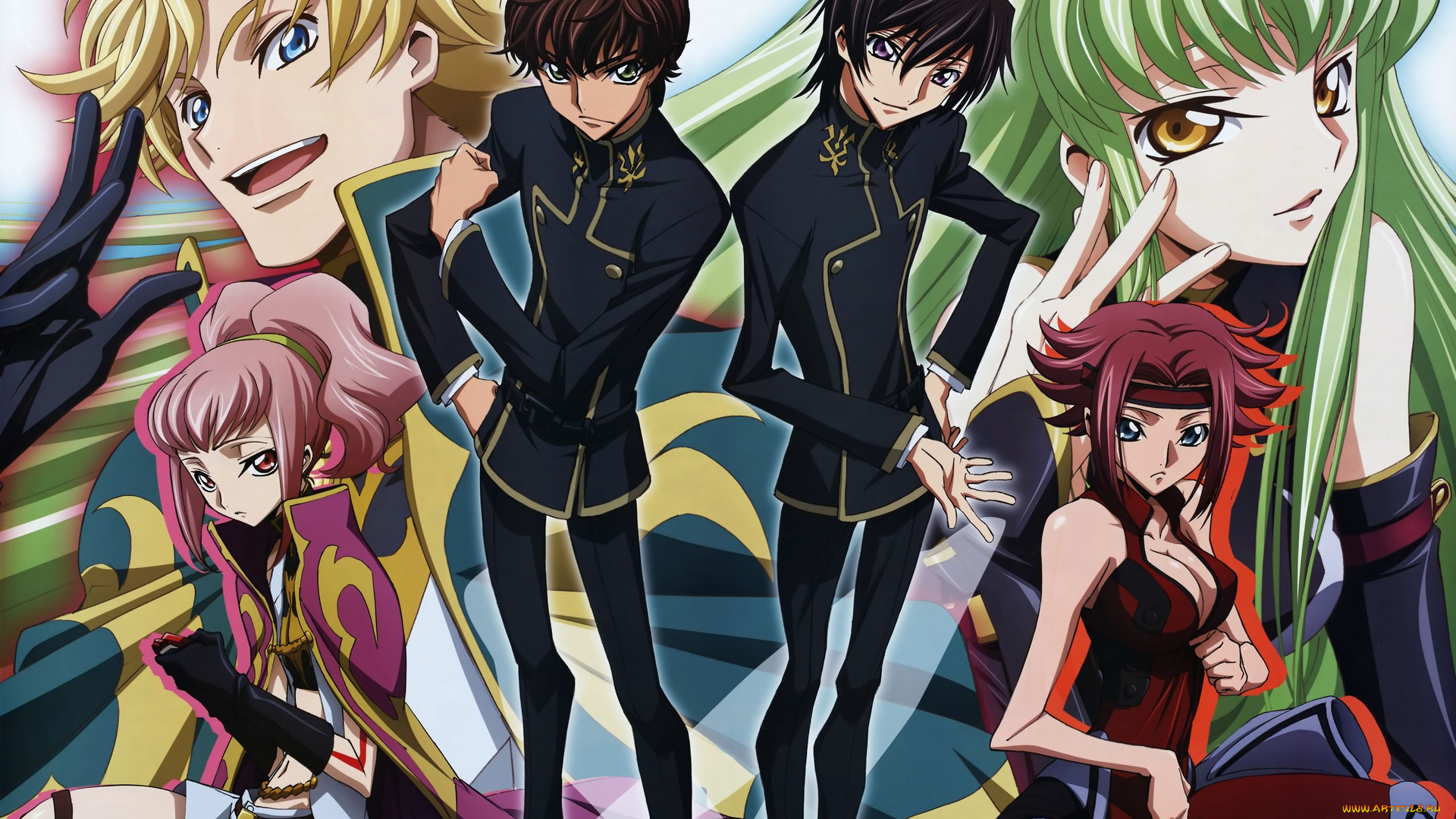 аниме, code, geass