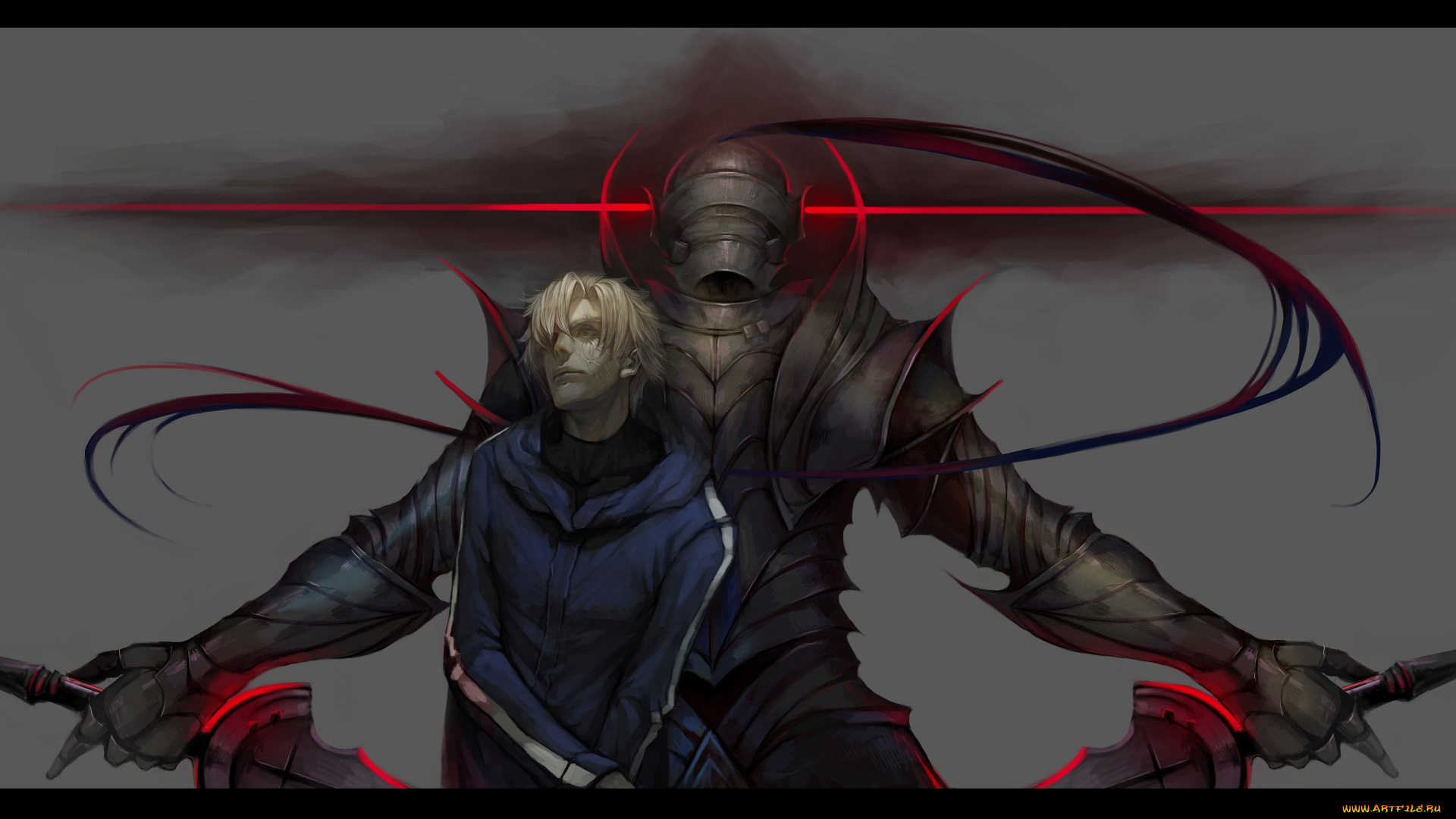 аниме, fate, zero, berserker, matou, kariya