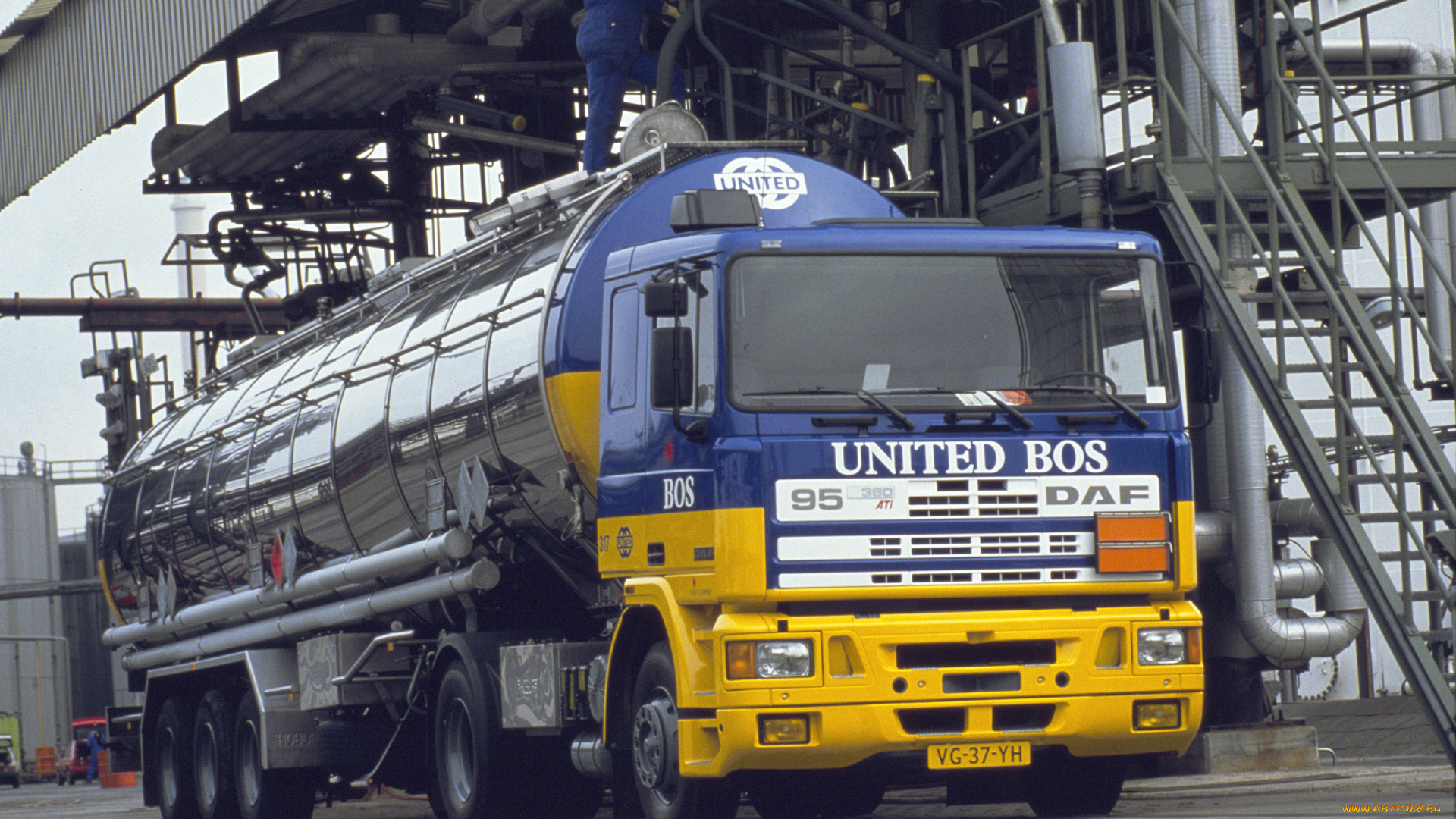 автомобили, daf, наливник