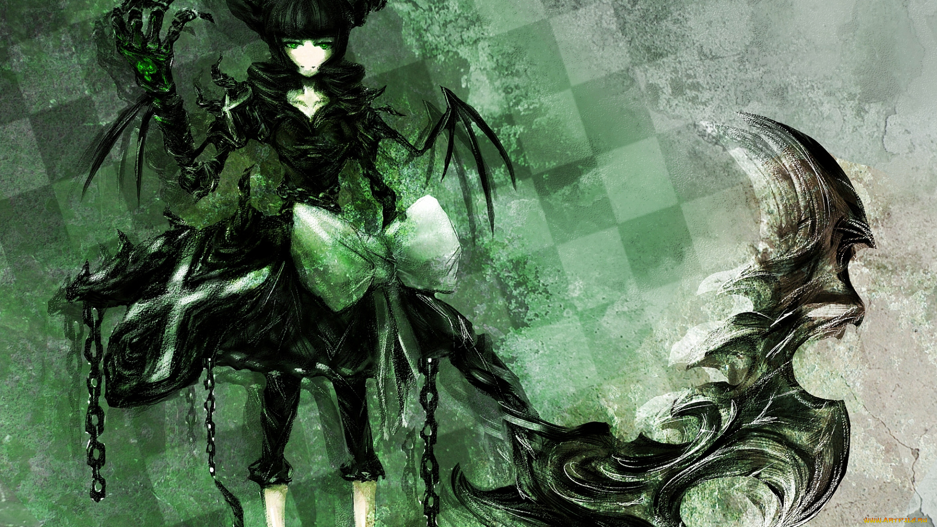 dead, master, аниме, black, rock, shooter